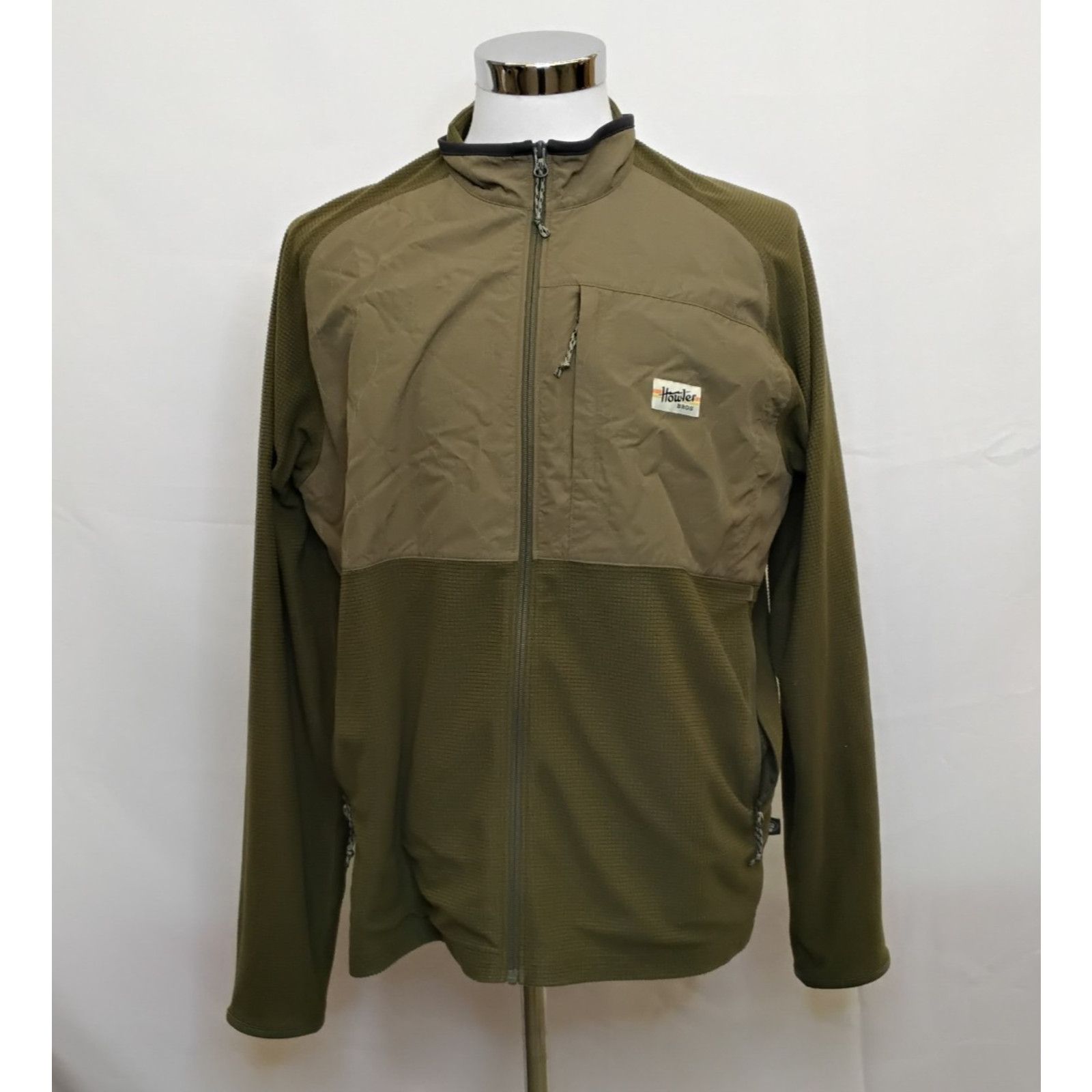 Howler Brothers Howler Bros Lightweight Jacket Men's XL Green Fleece Size US XL / EU 56 / 4 - 2 Thumbnail