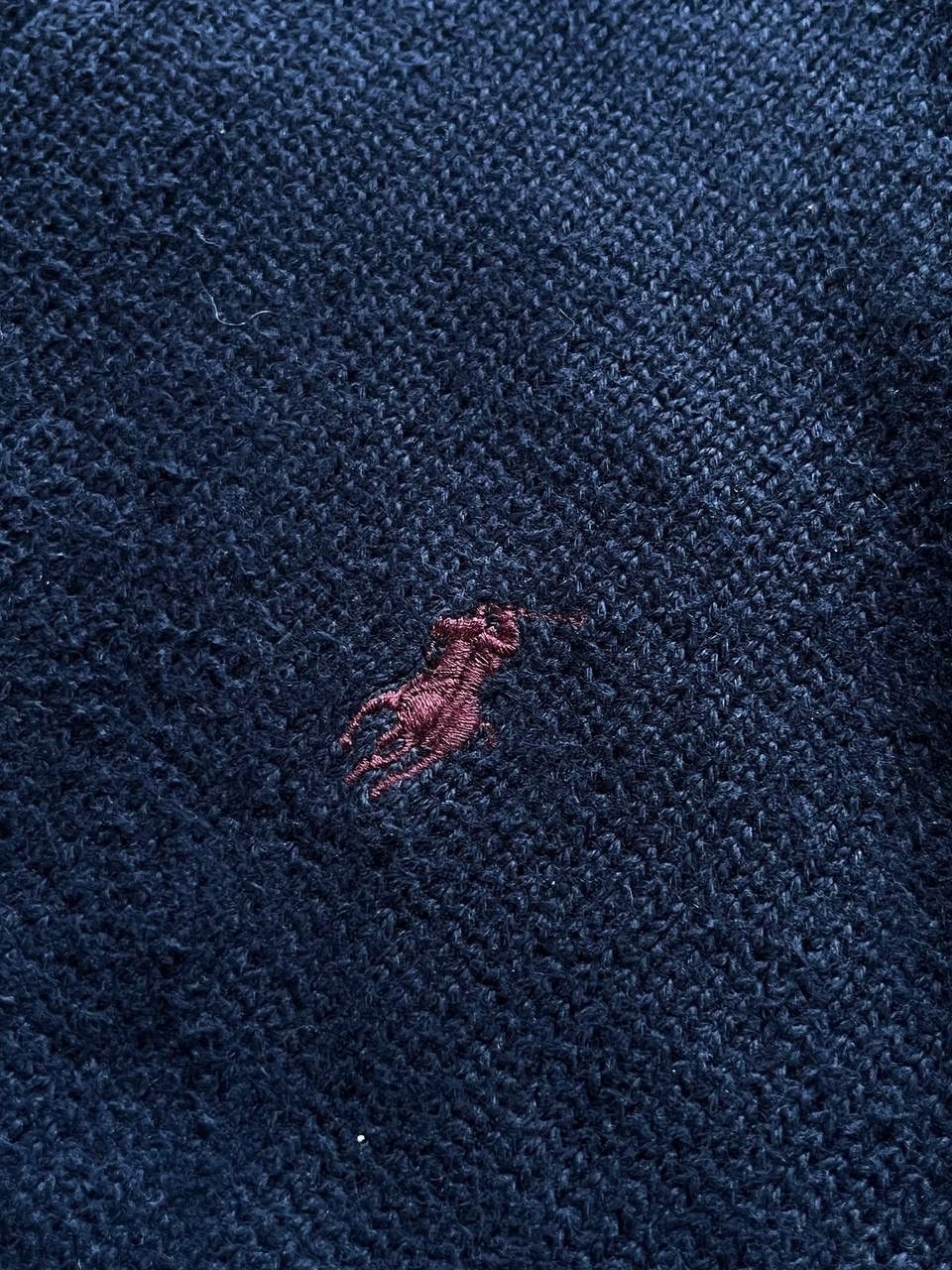 Polo Ralph Lauren × Vintage Vintage Polo Ralph Lauren Quarter Zip Sweater Y2K L Size US L / EU 52-54 / 3 - 4 Thumbnail