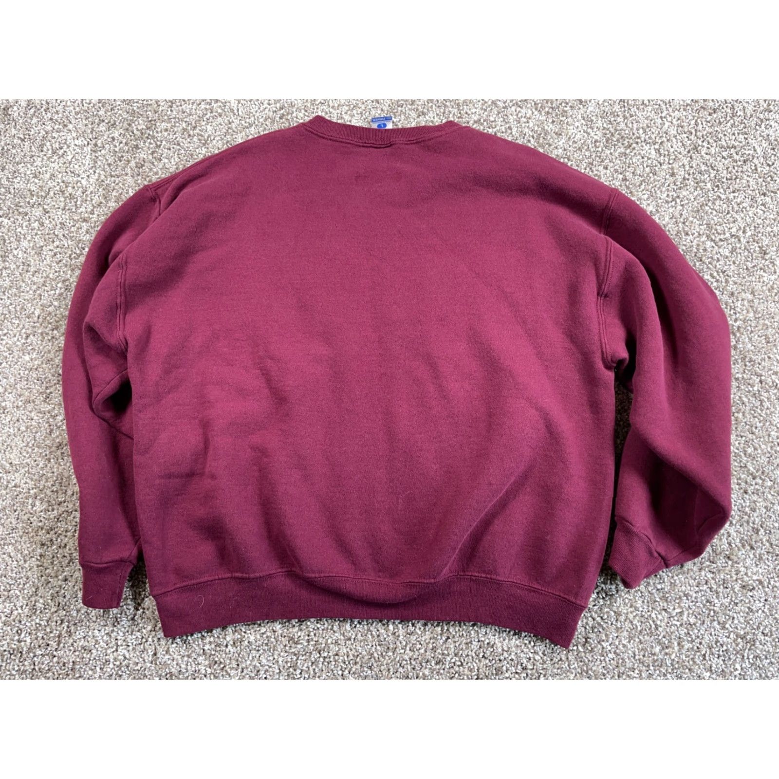 Russell Athletic VINTAGE Russell Athletic Sweatshirt Adult Large Red - Annawan Braves Embroidered Crew Neck Pullover Shirt Men Russel Athletic Tag Size US M / EU 48-50 / 2 - 3 Thumbnail