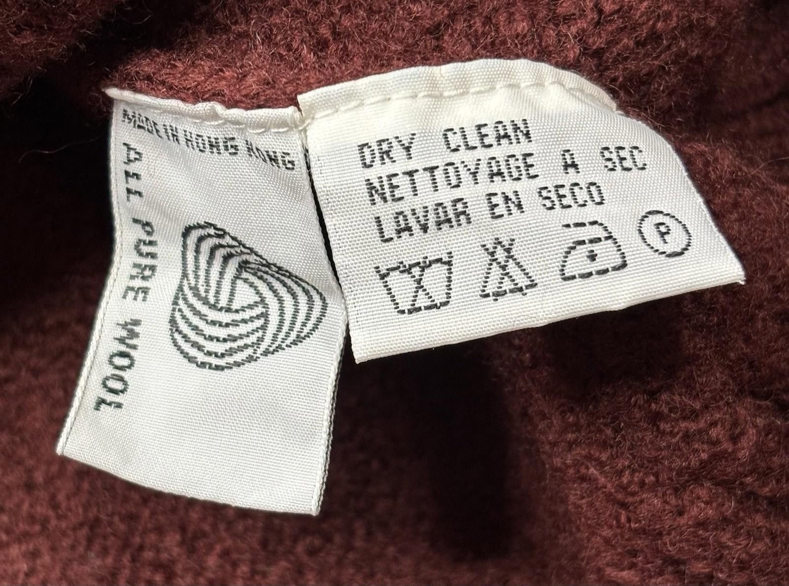 JH Collectibles VTG JH Collectibles Sweater Womens Small Wool Chunky Cable Size S / US 4 / IT 40 - 12 Thumbnail