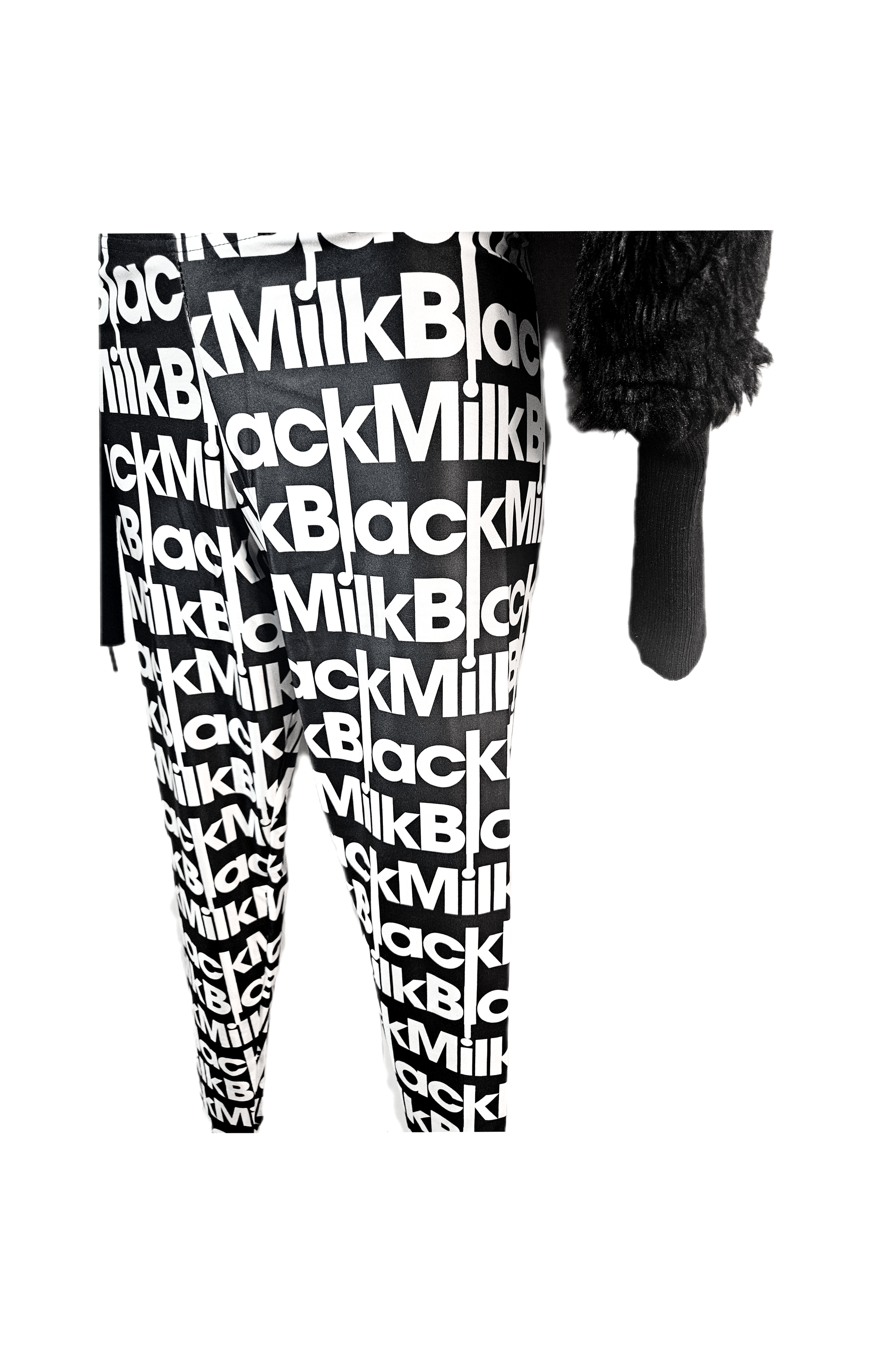 BlackMilk Black Milk Logo Motif Leggings Women’s US 6 New Size 28" / US 6 / IT 42 - 3 Thumbnail