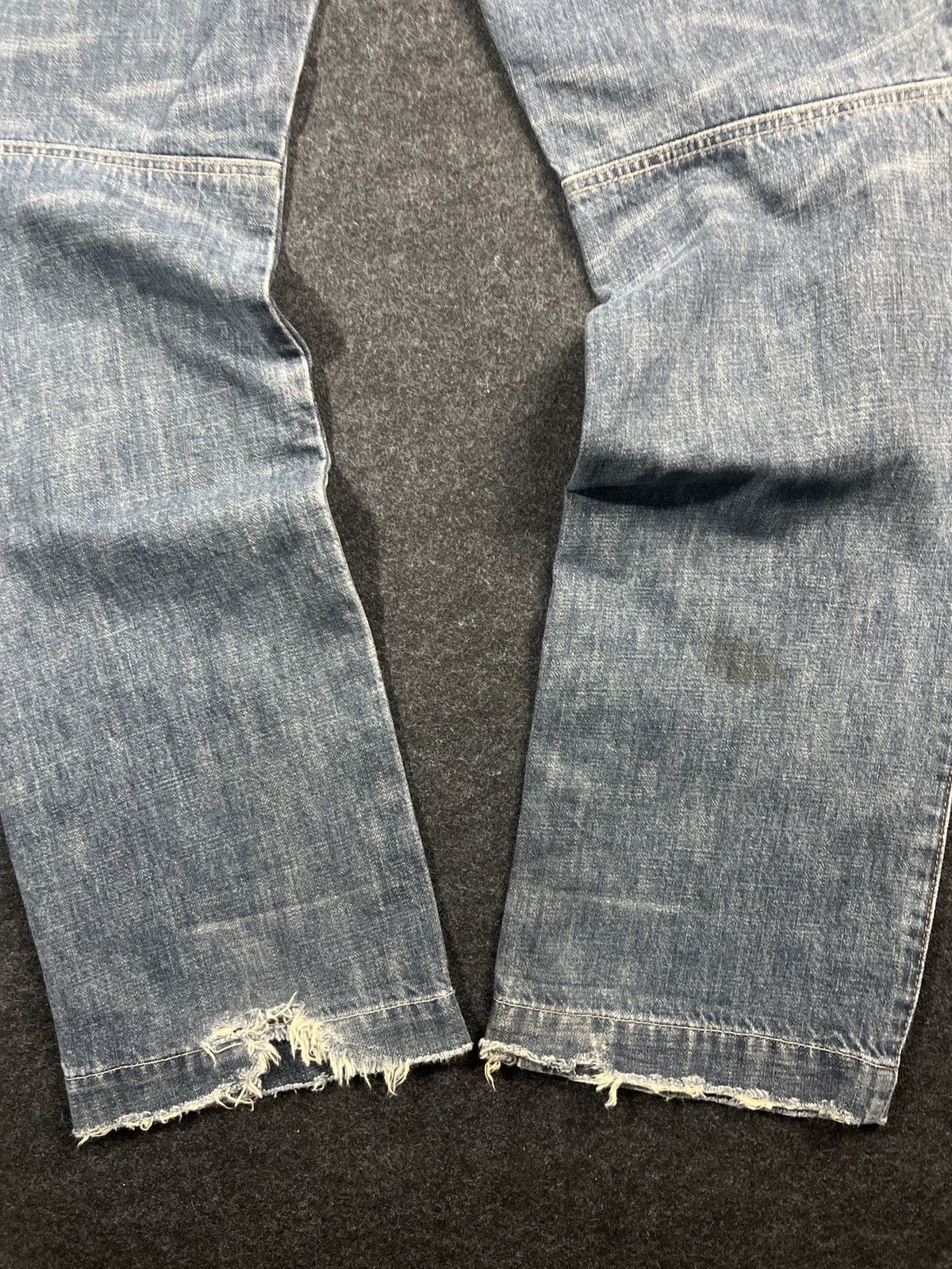 Marithe + Francois Girbaud Marithe Francois Girbaud Baggy Double Knee Faded Jeans Size US 30 / EU 46 - 2 Thumbnail