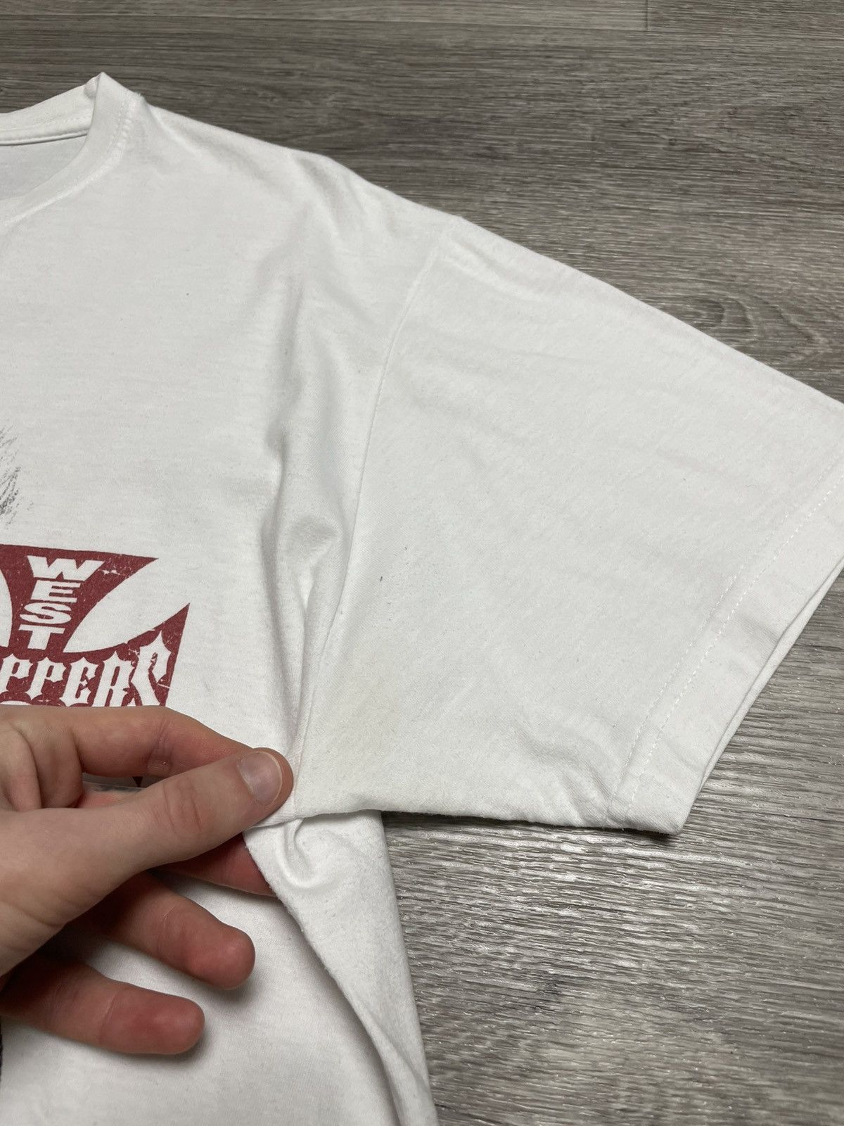 West Coast Choppers Vintage West Coast Choppers Fuck Everybody T-Shirt Size US XL / EU 56 / 4 - 7 Thumbnail