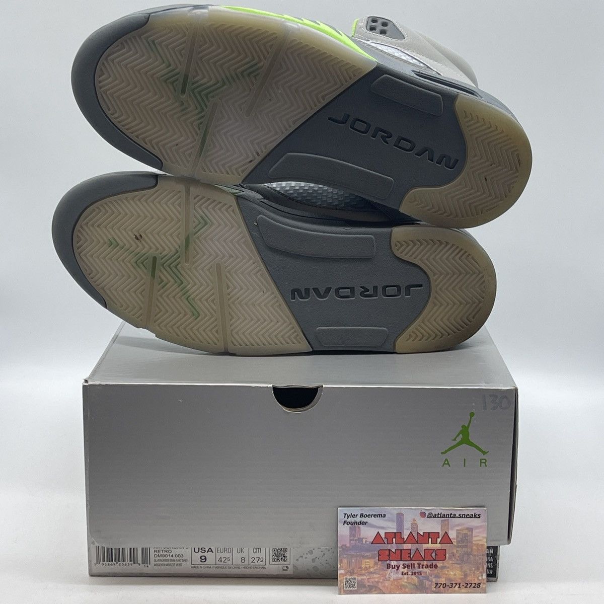 Jordan Brand Air Jordan 5 green bean Size US 9 / EU 42 - 7 Thumbnail