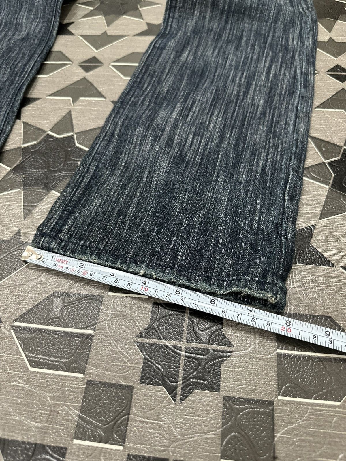 Michel Klein 1990 MK Homme (Michel Klein) Claw Mark Denim Size US 30 / EU 46 - 5 Thumbnail