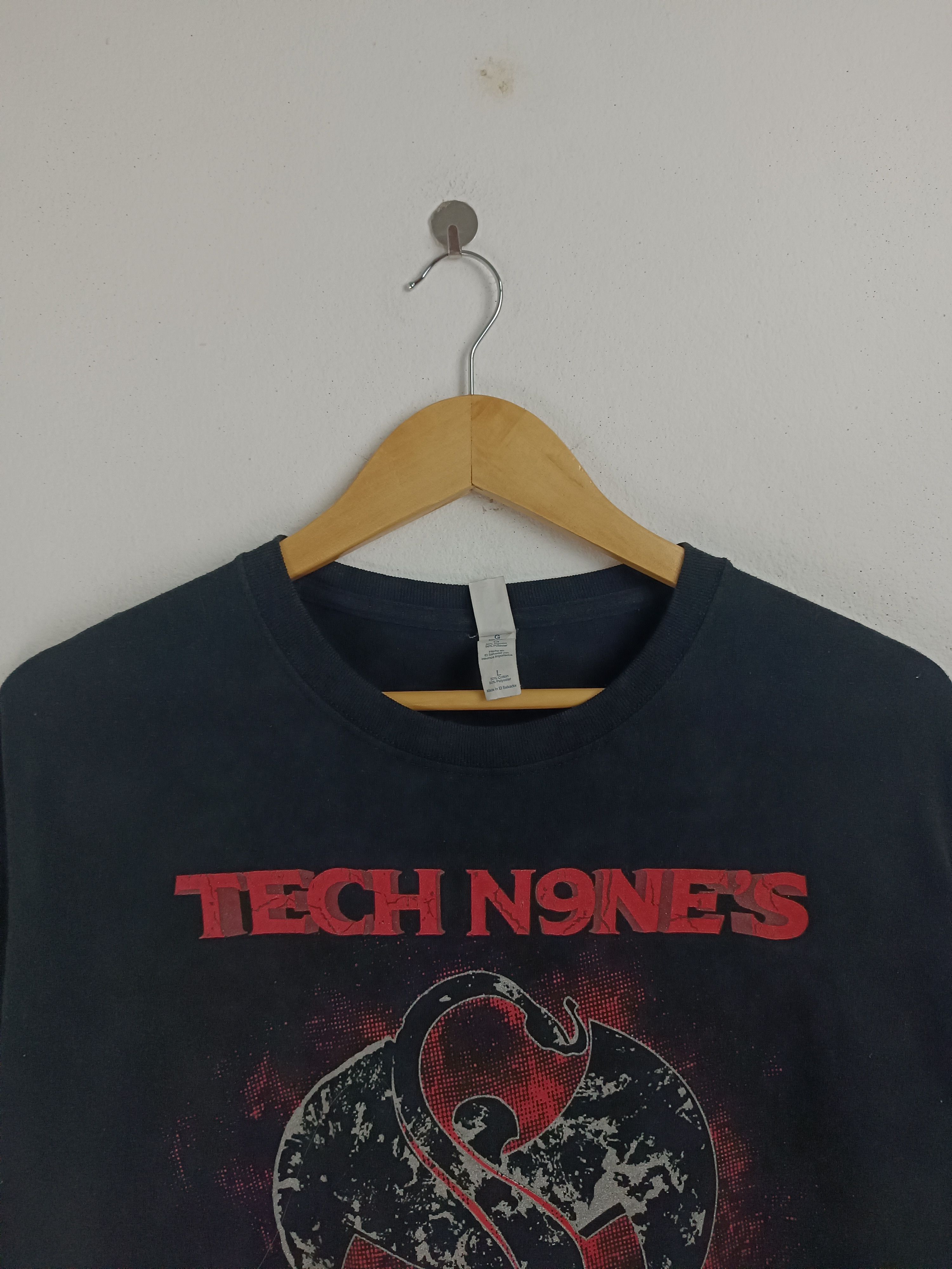 Rap Tees TECH N9NE'S STRANGE NEW WORLD TEE eminem tupac biggie Size US L / EU 52-54 / 3 - 9 Thumbnail