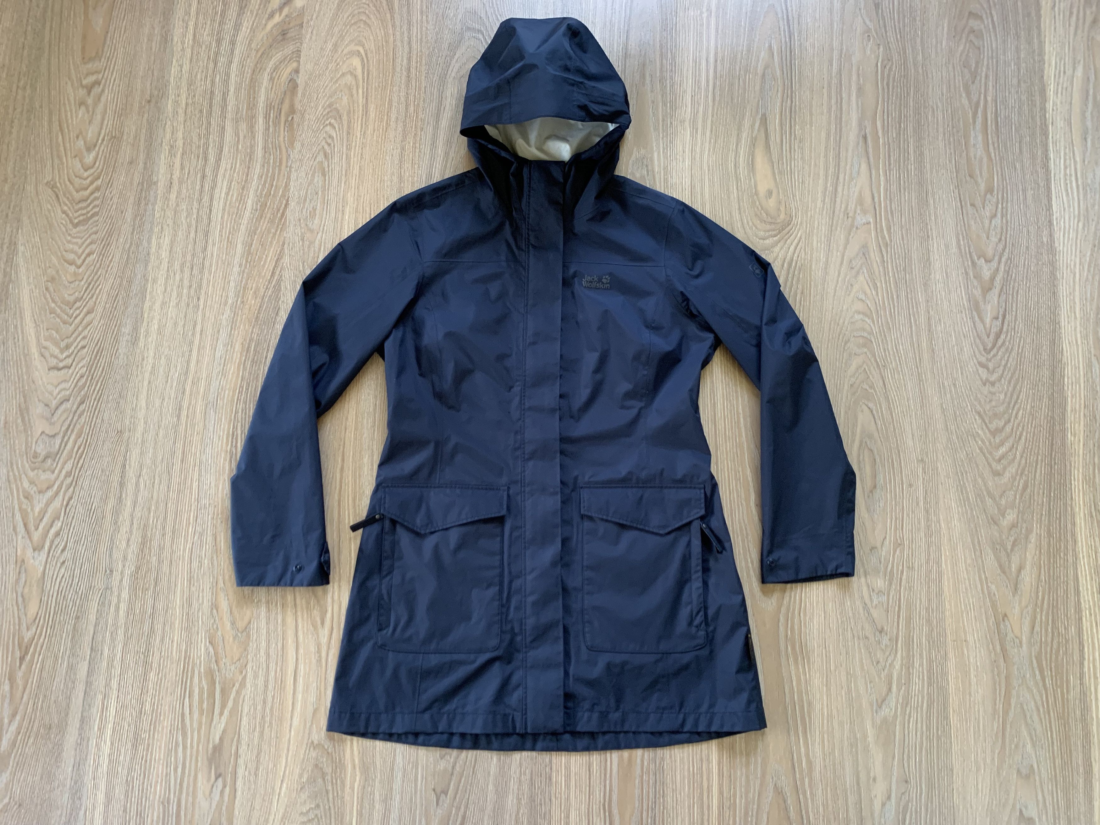 Jack Wolfskin Jack Wolfskins Women's Light Membran Waterproof Jacket Size M / US 6-8 / IT 42-44 - 2 Thumbnail