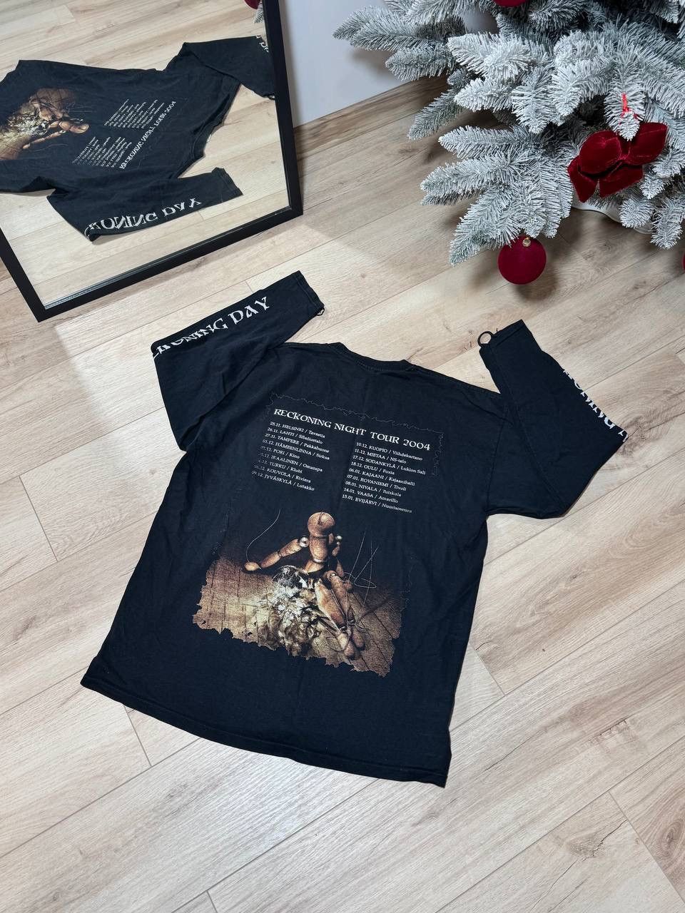 Band Tees Sonata Arctica “Reckoning Night” Long Sleeve T-Shirt Size L Size US L / EU 52-54 / 3 - 9 Thumbnail