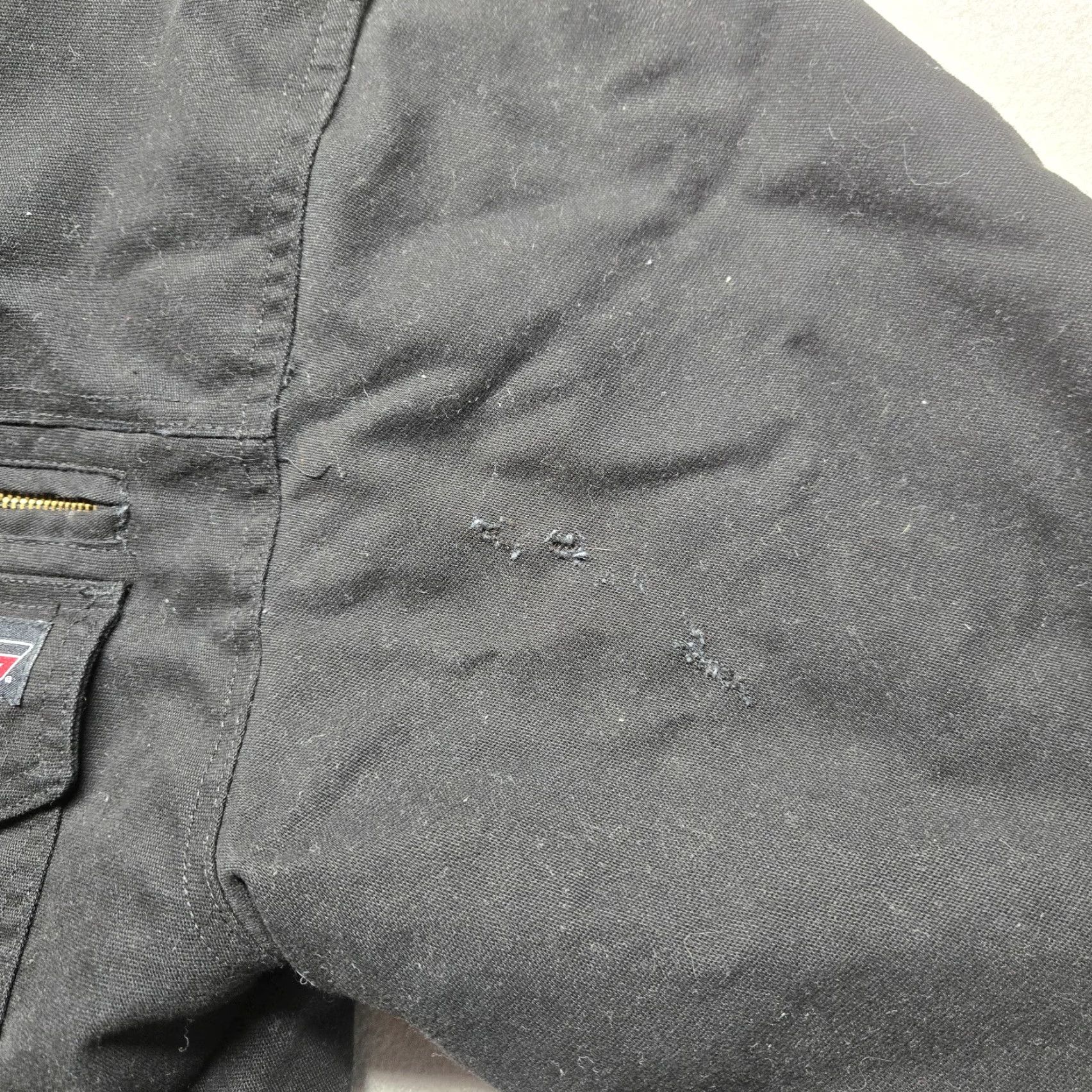 Dickies Dickies Coat Jacket 2XL Black Duck Canvas Quilted Hoodie Work Farm Trucker Large Size US XXL / EU 58 / 5 - 7 Thumbnail