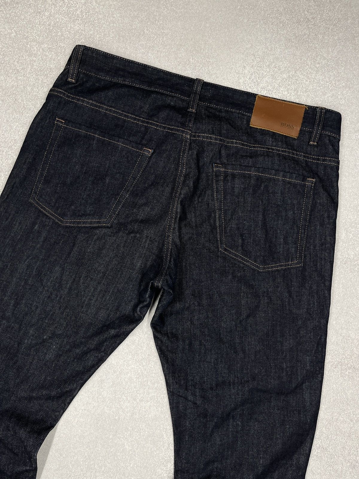 Hugo × Hugo Boss Mens Hugo Boss Delaware Denim Jeans Navy Size 34 Size US 34 / EU 50 - 3 Thumbnail