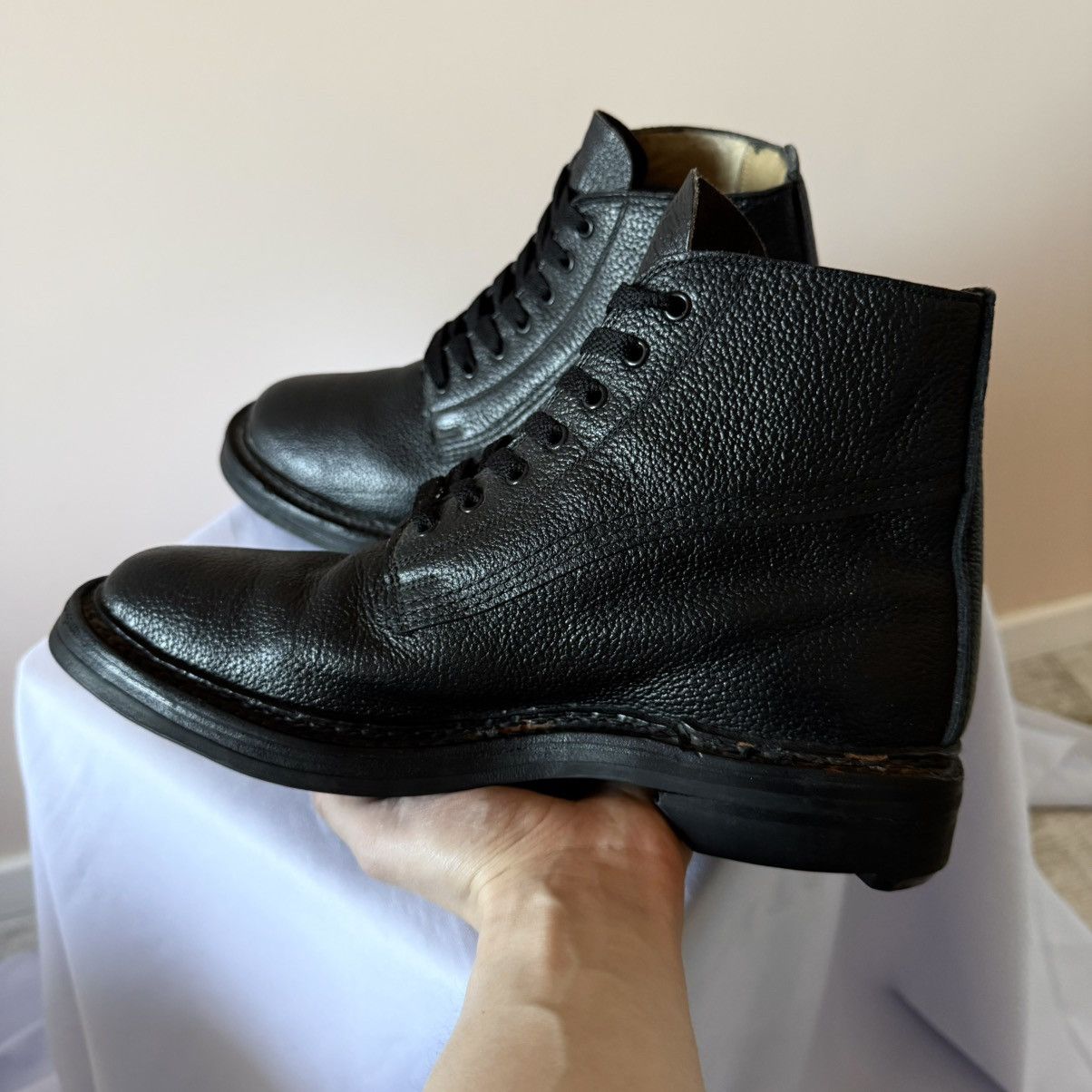 A.S.98 Vintage 60s British Army Combat Military Boots Size US 9 / EU 42 - 6 Thumbnail