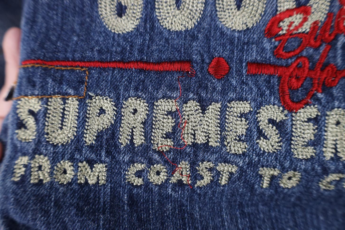 Vintage Vintage 90s Y2K Streetwear Denim Chore Trucker Jacket Size US XL / EU 56 / 4 - 5 Thumbnail