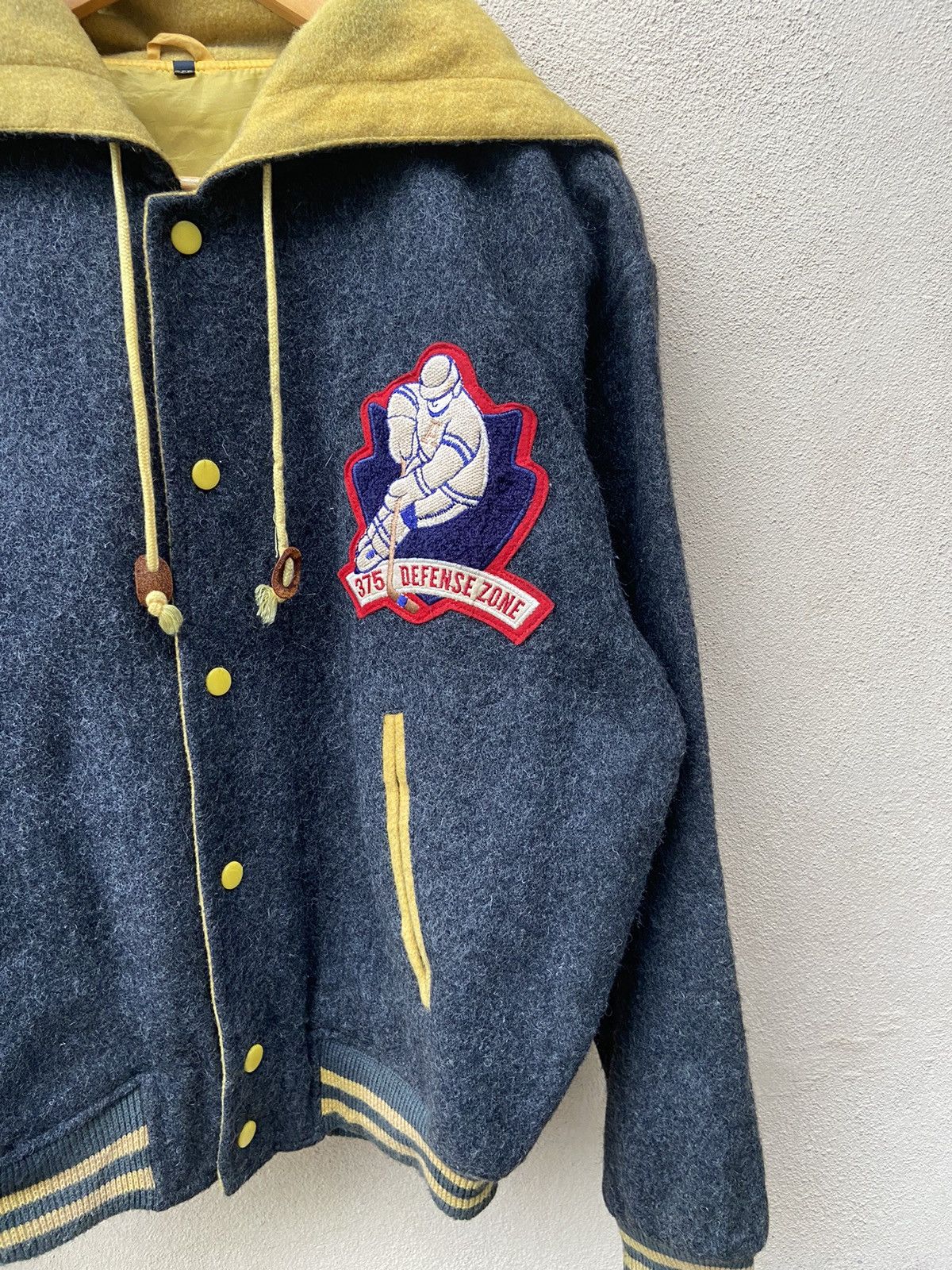 NHL Vintage 80s Alabama jacket wool 375 defense zone Size US M / EU 48-50 / 2 - 6 Thumbnail