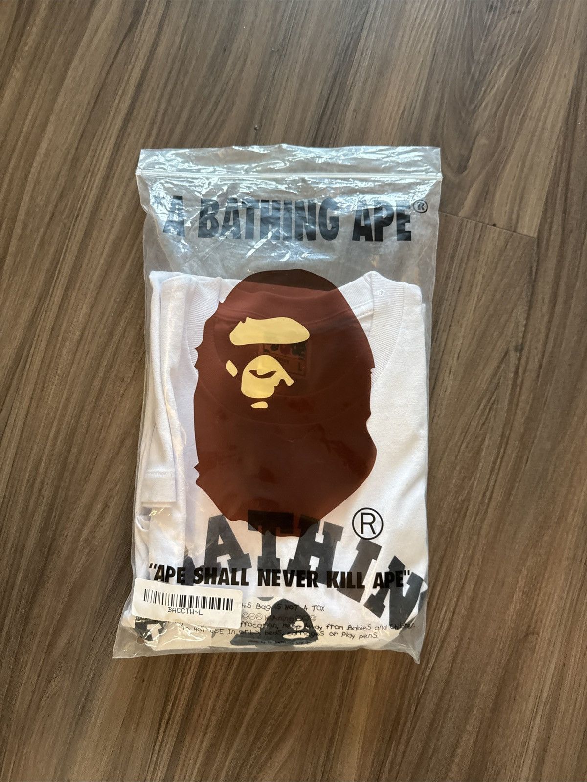 Bape BAPE A Bathing Ape Camo Ape Head Tee White Large L NWT OG Size US L / EU 52-54 / 3 - 8 Thumbnail
