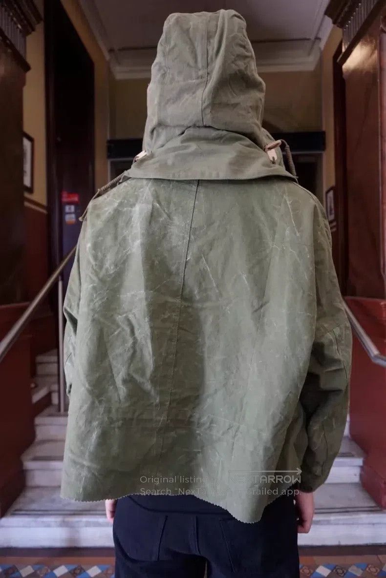 READYMADE Ready Made size F Green Cut Fishtail Parka, Army Green Shor Size US M / EU 48-50 / 2 - 4 Thumbnail