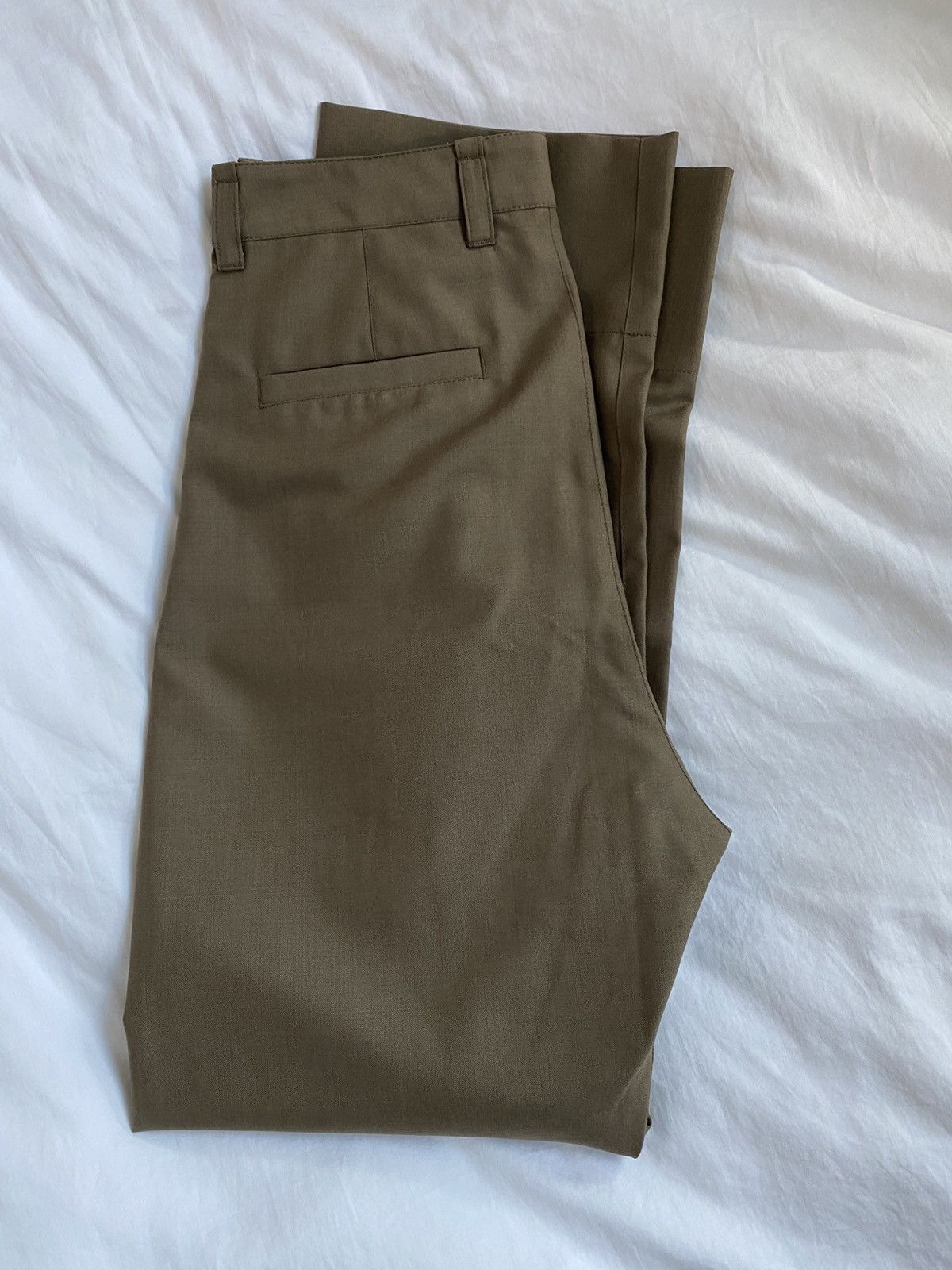 Lemaire Taupe Pleated Trousers Size 27" / US 4 / IT 40 - 5 Thumbnail