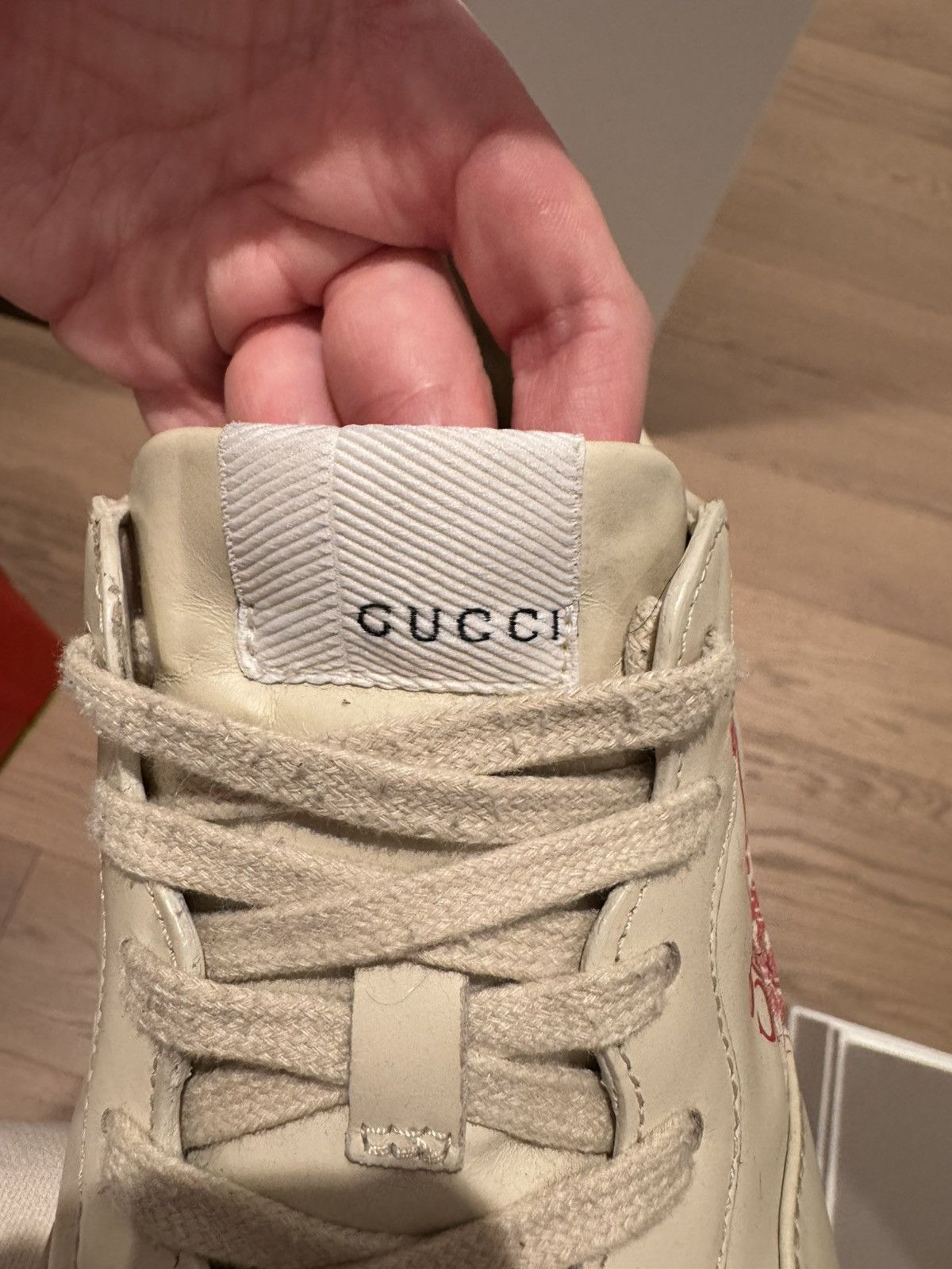 Gucci RARE Gucci Rhyton Interlocking Disk Sneaker Size US 7.5 / IT 37.5 - 7 Thumbnail