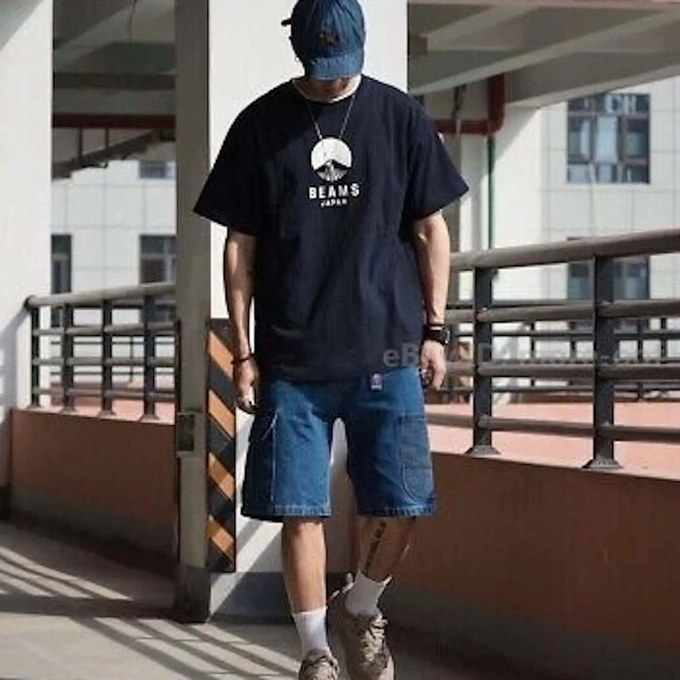 Beams Plus × Japanese Brand BEAMS Japan Mount Fuji Tshirt Size US M / EU 48-50 / 2 - 2 Thumbnail