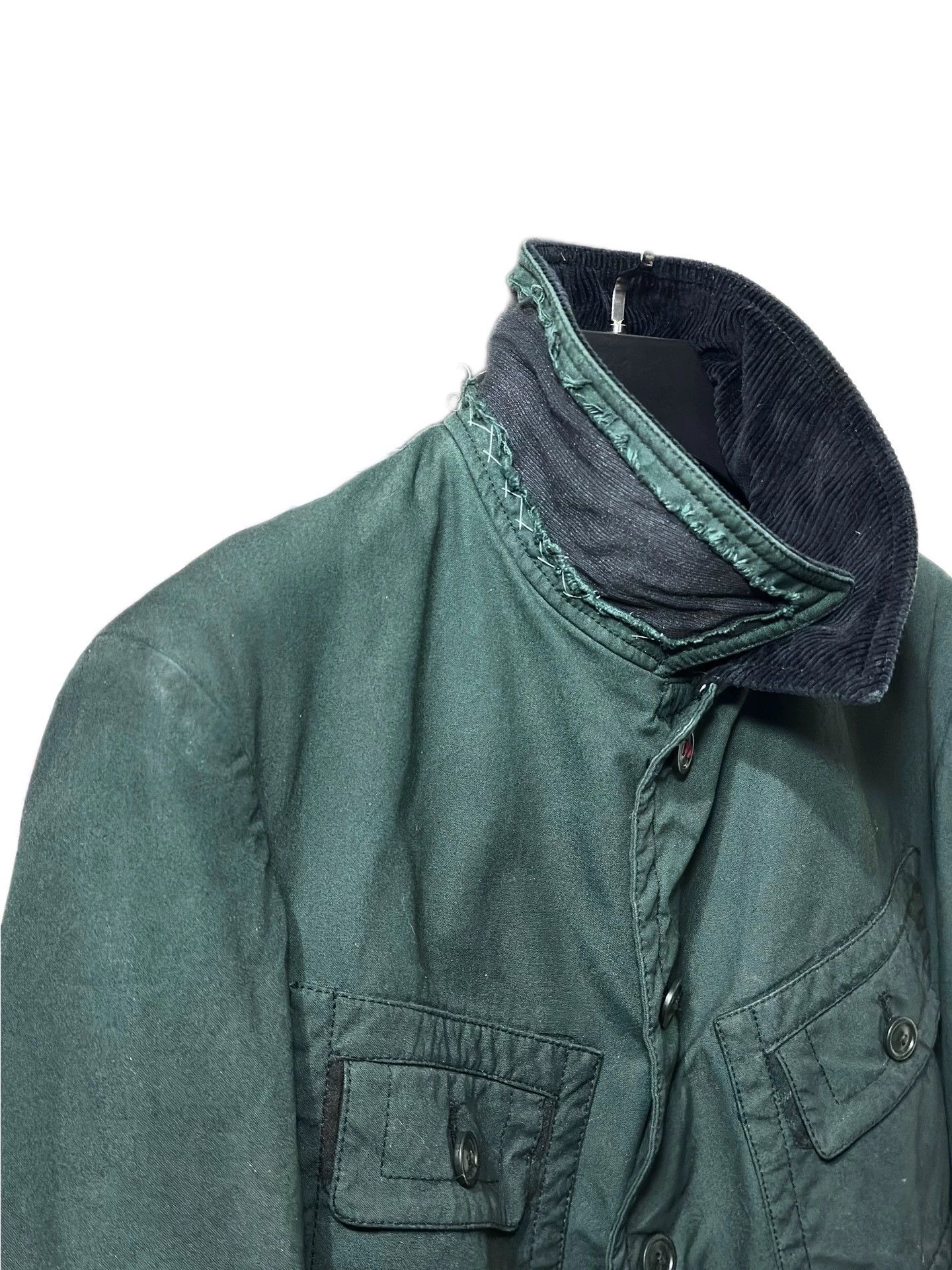 Maison Margiela Maison Margiela 2022A/W Waxed Cotton Safari Jacket Size US S / EU 44-46 / 1 - 4 Thumbnail