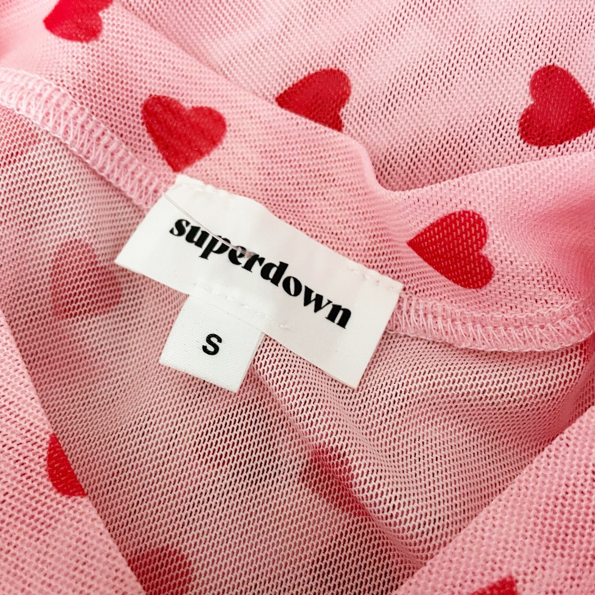 superdown Superdown Tania Semi Sheer Mesh Cropped Size S / US 4 / IT 40 - 2 Thumbnail