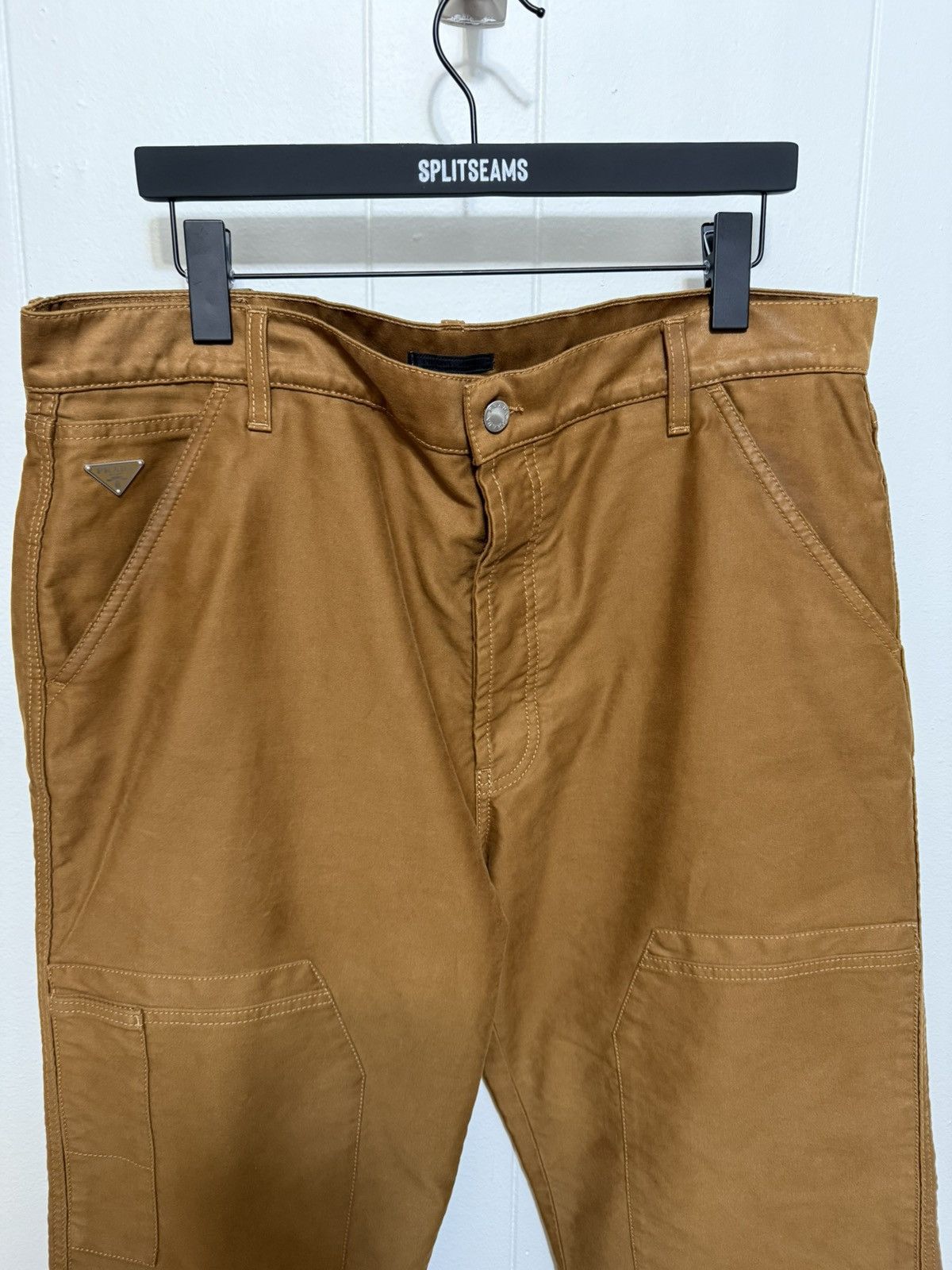 Prada Prada Moleskin Double Knee Work Pants Size US 36 / EU 52 - 2 Thumbnail