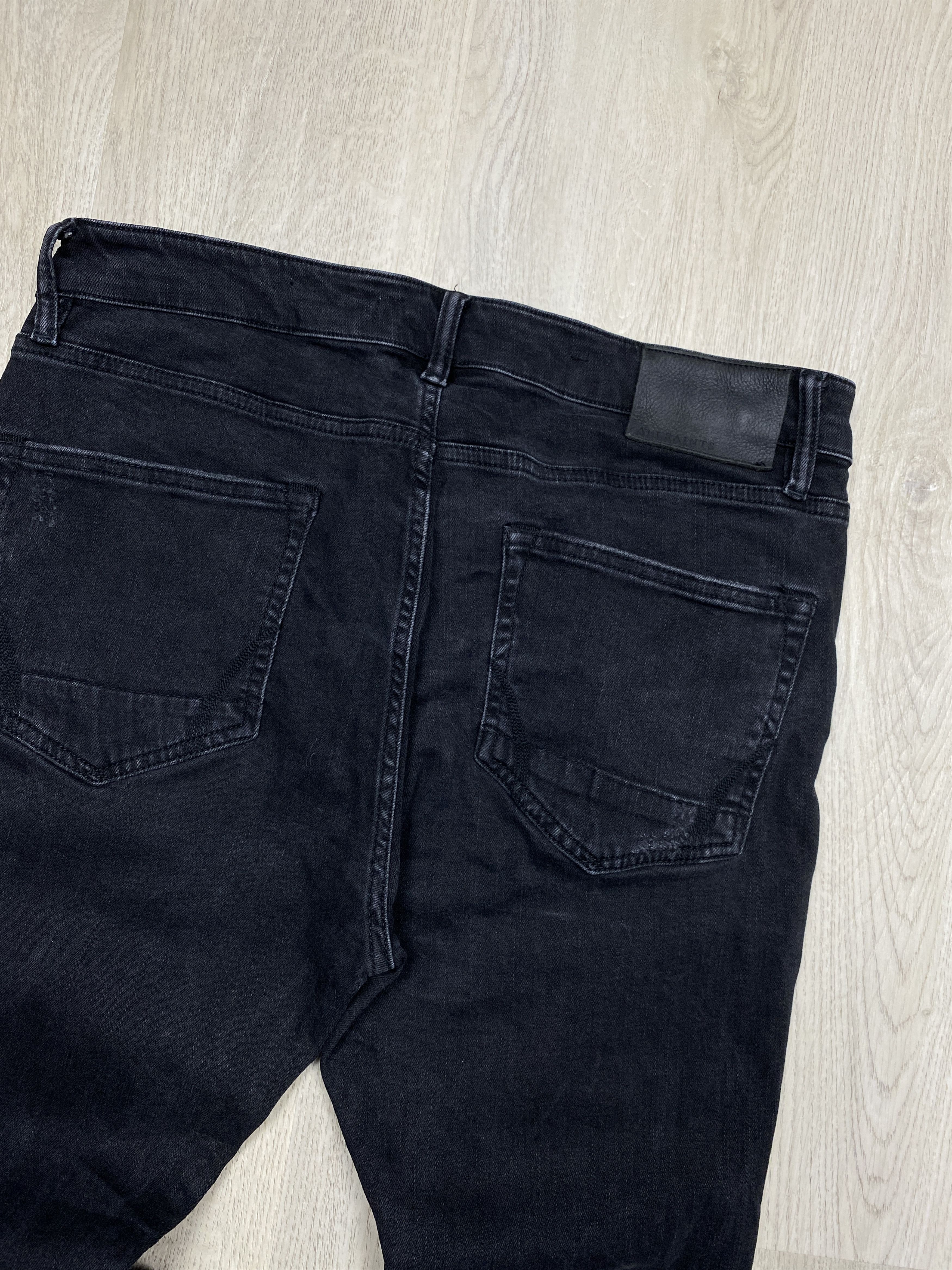 Allsaints Allsaints Damaged Cigarette Mens Denim Pants Jeans Size US 33 - 7 Thumbnail