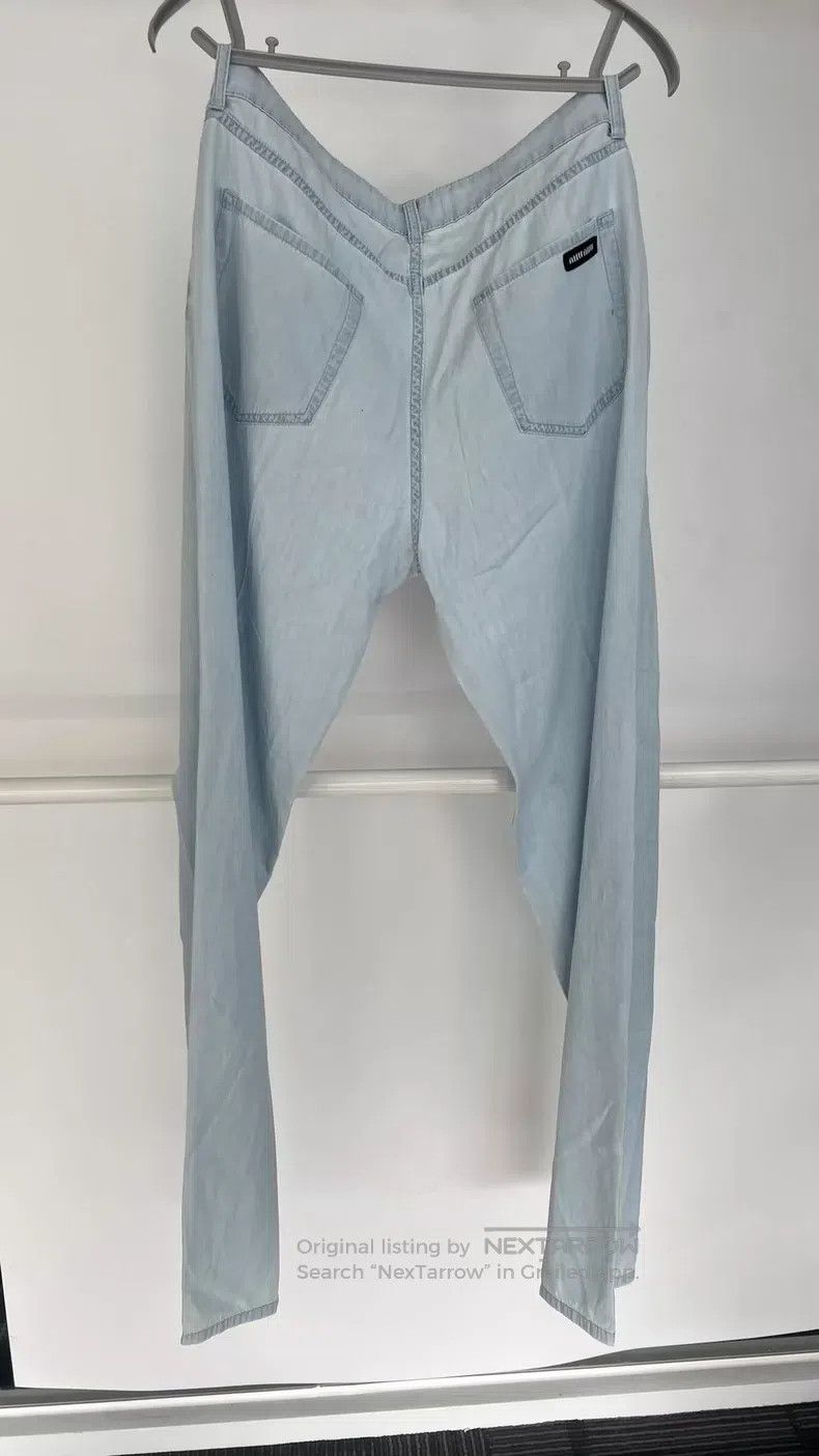 Miu Miu Miu Miu 38 Loose straight slacks Size 37" - 2 Thumbnail