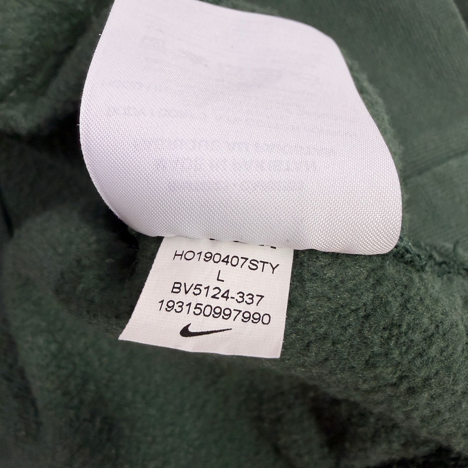 Nike Nike Crew Sportswear Outlined Just Do It Hoodie Large Size US L / EU 52-54 / 3 - 6 Thumbnail