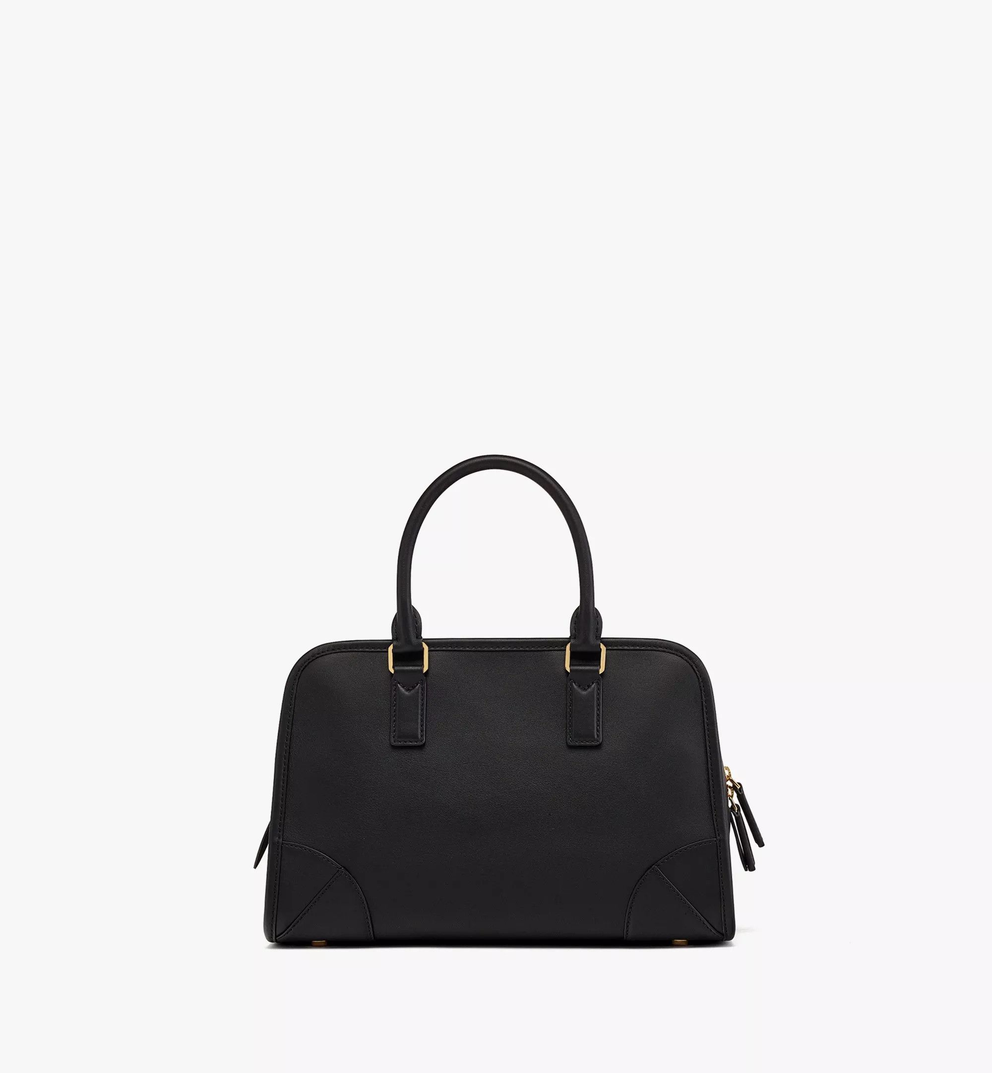 MCM o1mt1gz0125 Size: OS / Boston Medium Bag in Black Size ONE SIZE - 5 Thumbnail