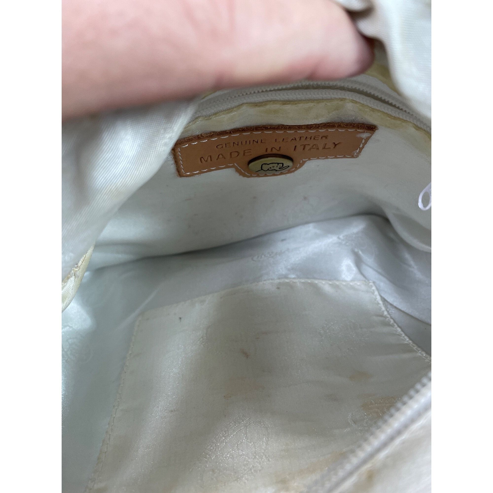 Other Avorio Italy leather white blue adjustable crossbody shoulde Size ONE SIZE - 20 Thumbnail