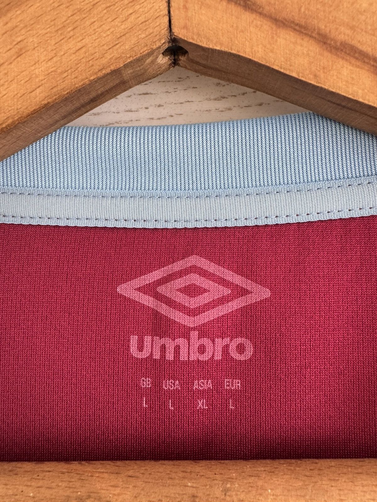 Umbro West Ham United 2019-2020 Home Soccer Jersey Football Shirt Size US L / EU 52-54 / 3 - 12 Thumbnail