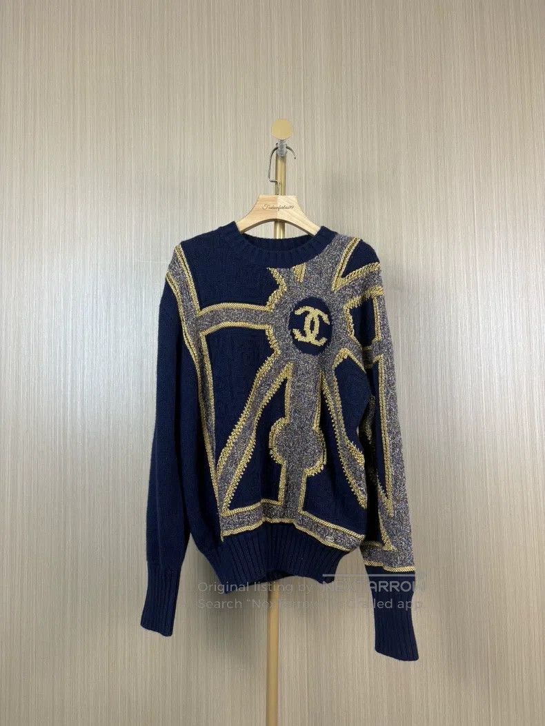 Chanel Castle Series Cashmere Sweater