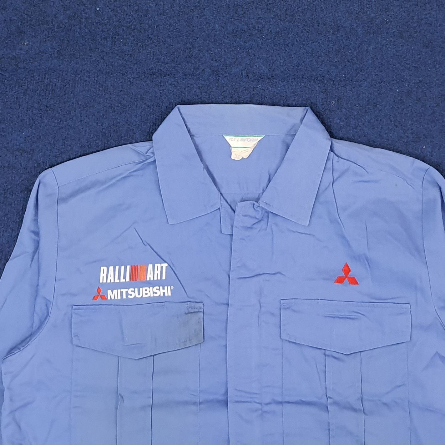 Japanese Brand Vintage Mitsubishi RalliArt Racing Sports Jacket C246N1 Size US L / EU 52-54 / 3 - 3 Thumbnail