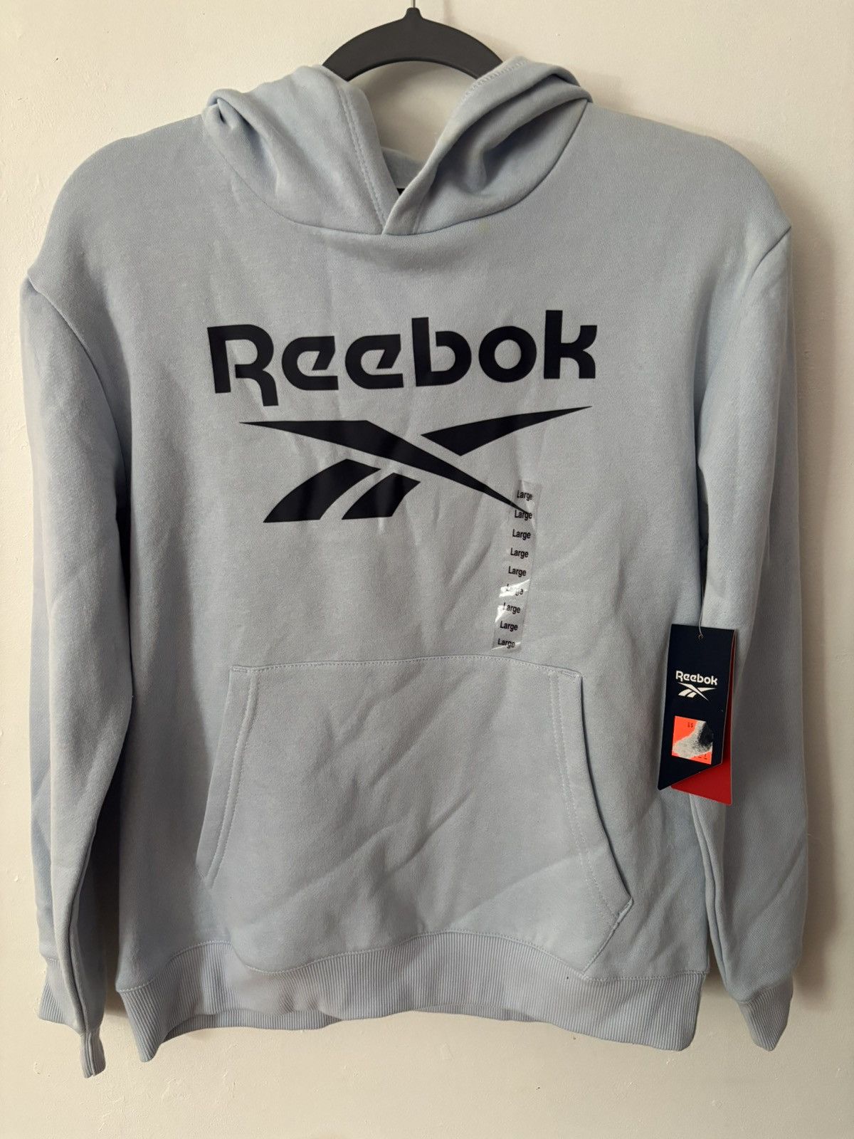 Reebok Reebok Baby Blue Hoodie Size XS / US 0-2 / IT 36-38 - 1 Thumbnail