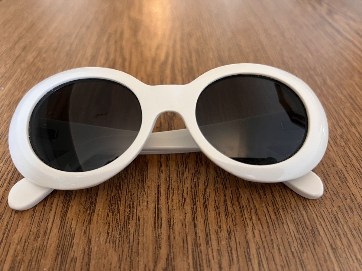 Acne Studios Acne Studius Mustang Sunglasses White Size ONE SIZE - 3 Thumbnail
