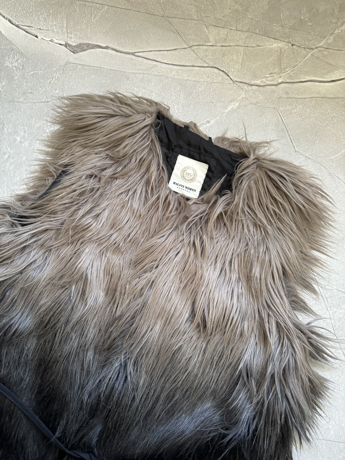 Hysteric Glamour Vtg Fuzzy Fur Vest y2k If Six Was Nine LGB Rick Owens Style Size M / US 6-8 / IT 42-44 - 5 Thumbnail