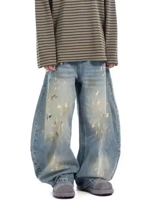 Jean Kimiko x Kudou Washed baggy ripped jeans Size US 28 / EU 44 - 5 Thumbnail