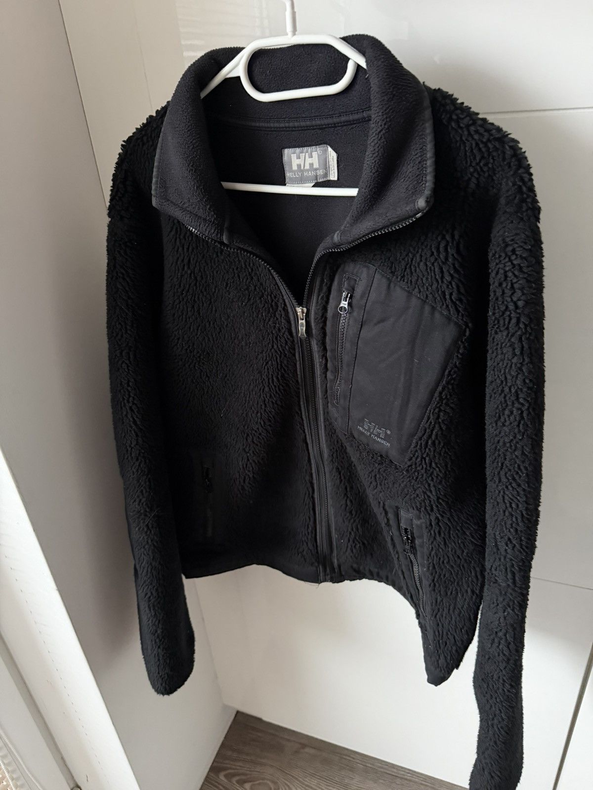 Helly Hansen Helly Hansen Black Teddy Fleece Vintage Zip Jacket Size US L / EU 52-54 / 3 - 6 Thumbnail