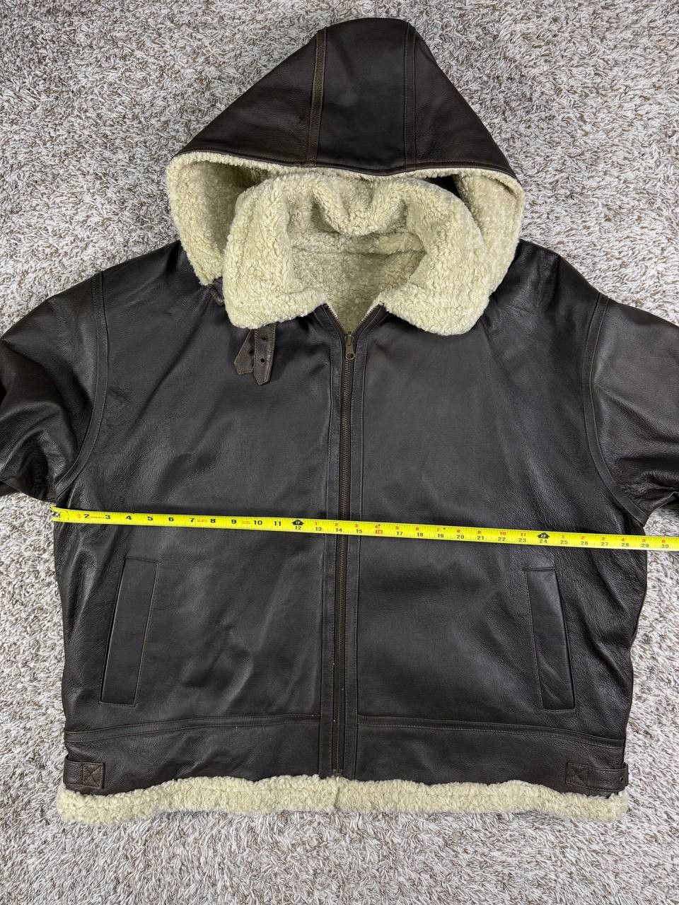 Wilsons Leather Vintage Wilsons Leather Genuine Leather Sherpa Lined Jacket Size US XXL / EU 58 / 5 - 10 Thumbnail