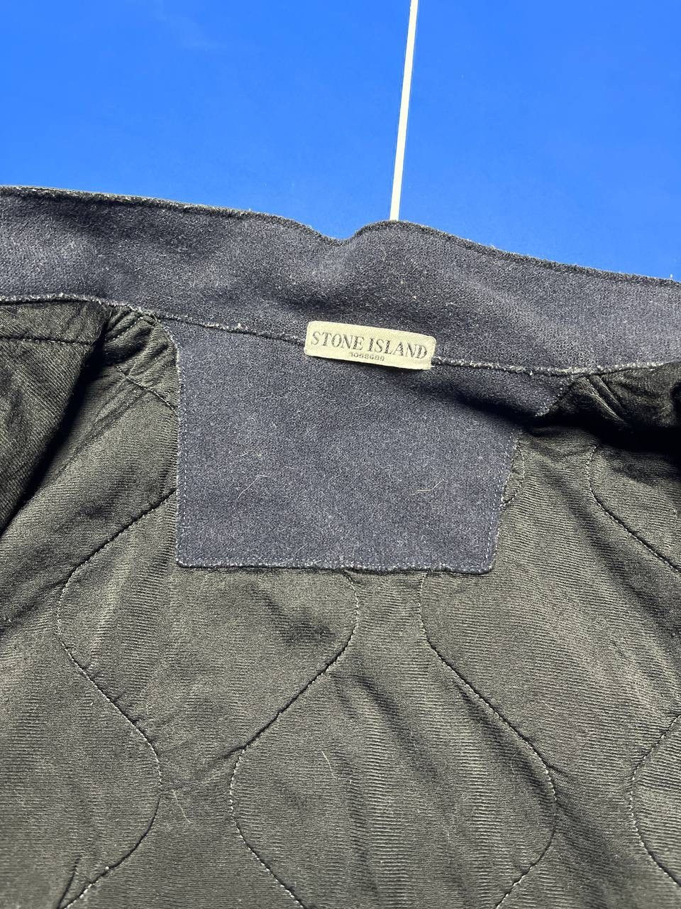 Stone Island Stone Island 2007 Navy Nylon Metal Quilted Bomber Jacket Size US M / EU 48-50 / 2 - 18 Thumbnail