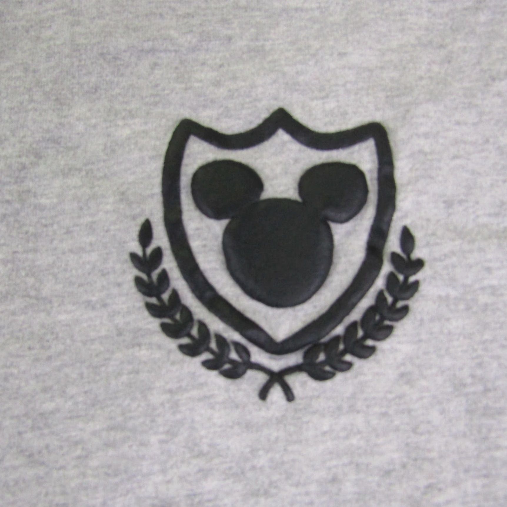 Disney VINTAGE Disney Men’s T-Shirt Crewneck S Gray Mickey Mouse Puff Print Logo 90s Style Size US S / EU 44-46 / 1 - 3 Thumbnail