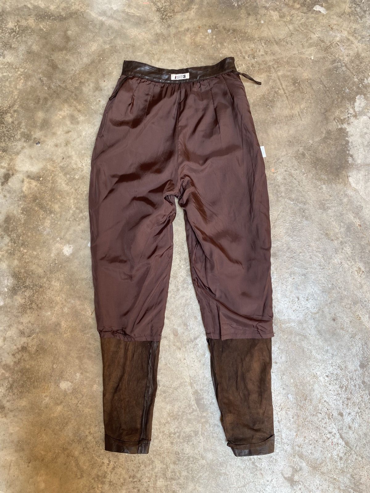 Issey Miyake Vintage Issey Miyake Suede Pant Size 24" / US 00 / IT 34 - 5 Thumbnail