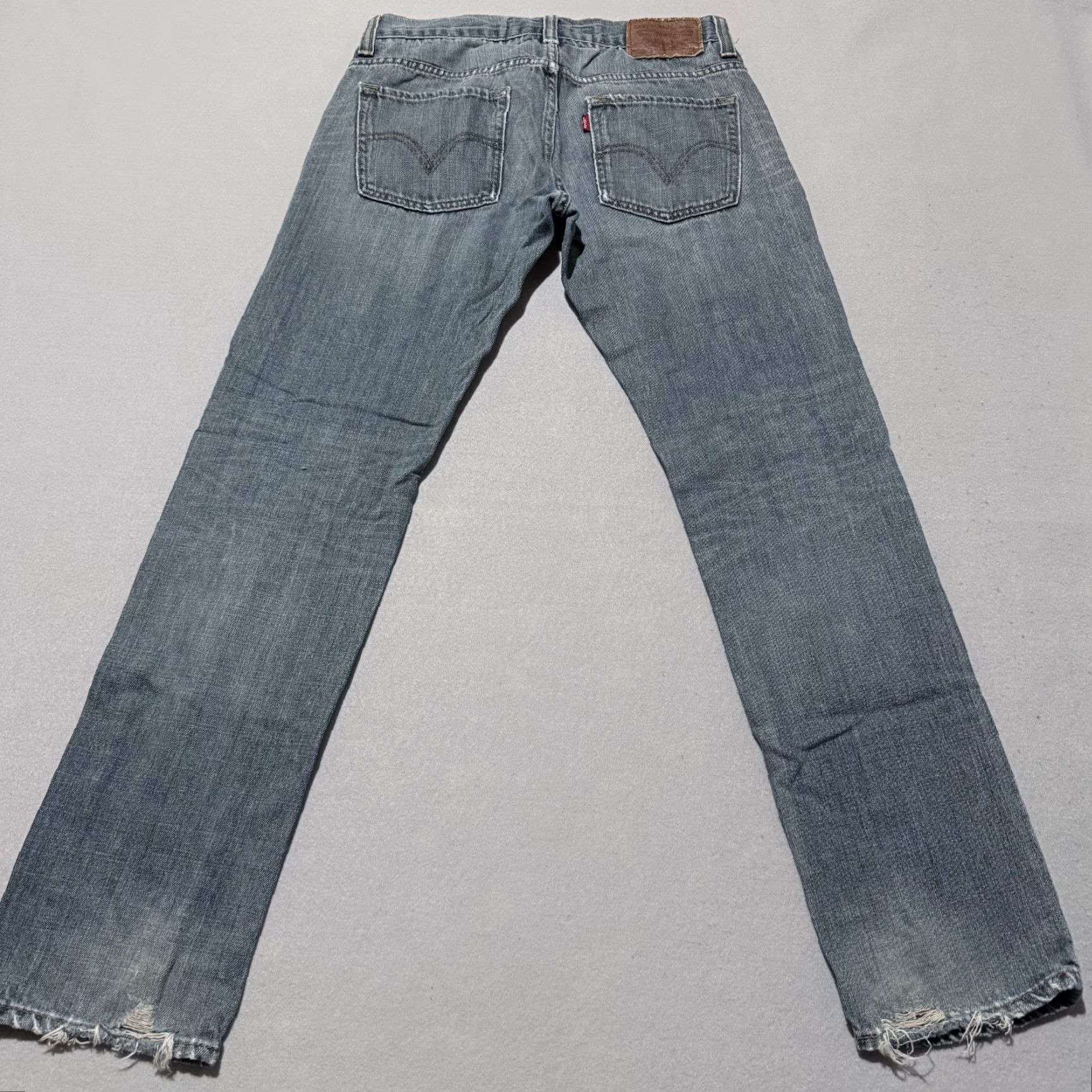 Levi's Levi's 511 Skinny Jeans Men's Blue Denim Pockets Classic Slim Fit - 31x32 Size US 31 - 3 Thumbnail
