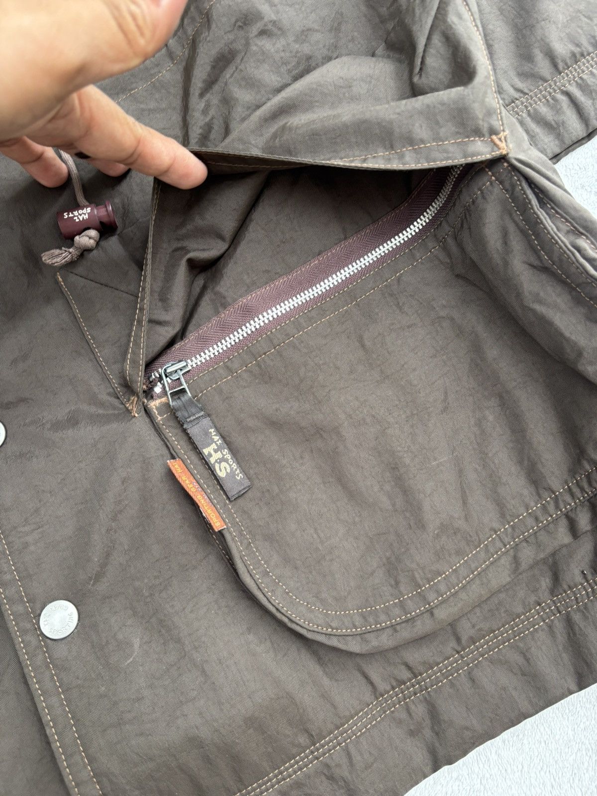Hai Sporting Gear 80s Hai Sporting Gear by Issey Miyake Utility Field Parka Size US M / EU 48-50 / 2 - 14 Thumbnail
