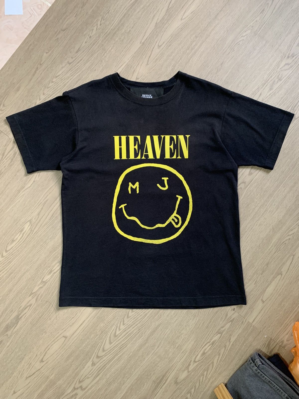 Marc Jacobs Archive Redux Grunge Heaven Nirvana Smile Tshirt
