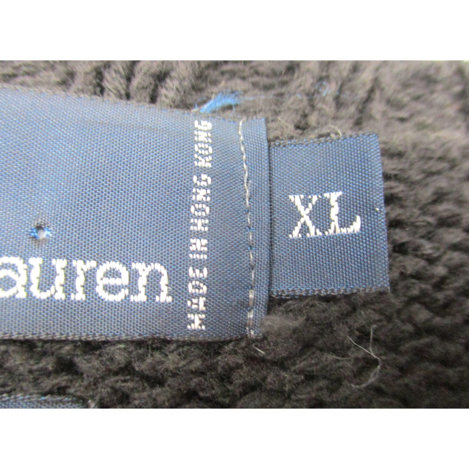 Ralph Lauren VINTAGE Polo Ralph Lauren Sweater Mens XL Black Made in Hong Kong Size US XL / EU 56 / 4 - 4 Thumbnail