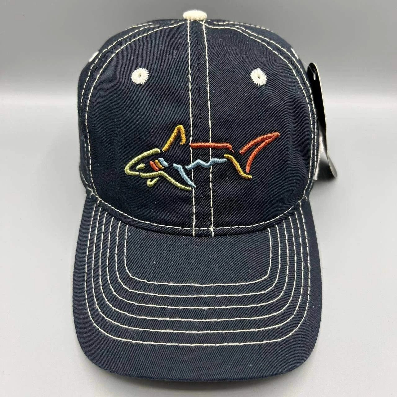 Greg Norman Greg Norman Golf Hat Men Embroidered Strap Back Cap Cotton Size ONE SIZE - 1 Thumbnail