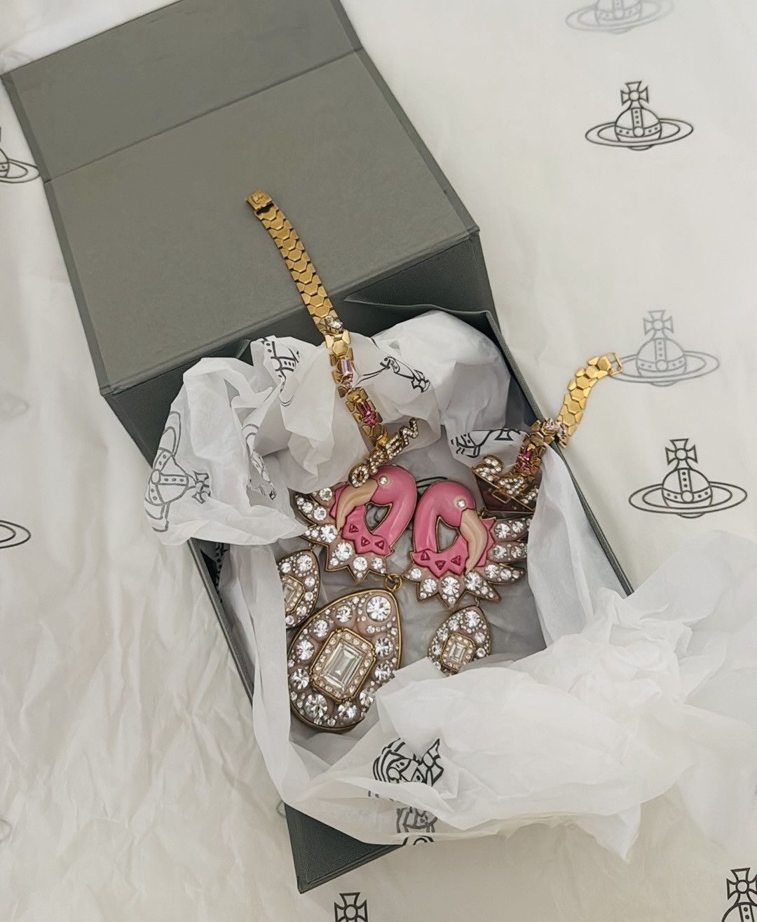 Vivienne Westwood Vivienne Westwood RARE NEW NECKLACE “OPEN 24H” SS16 Size ONE SIZE - 16 Thumbnail