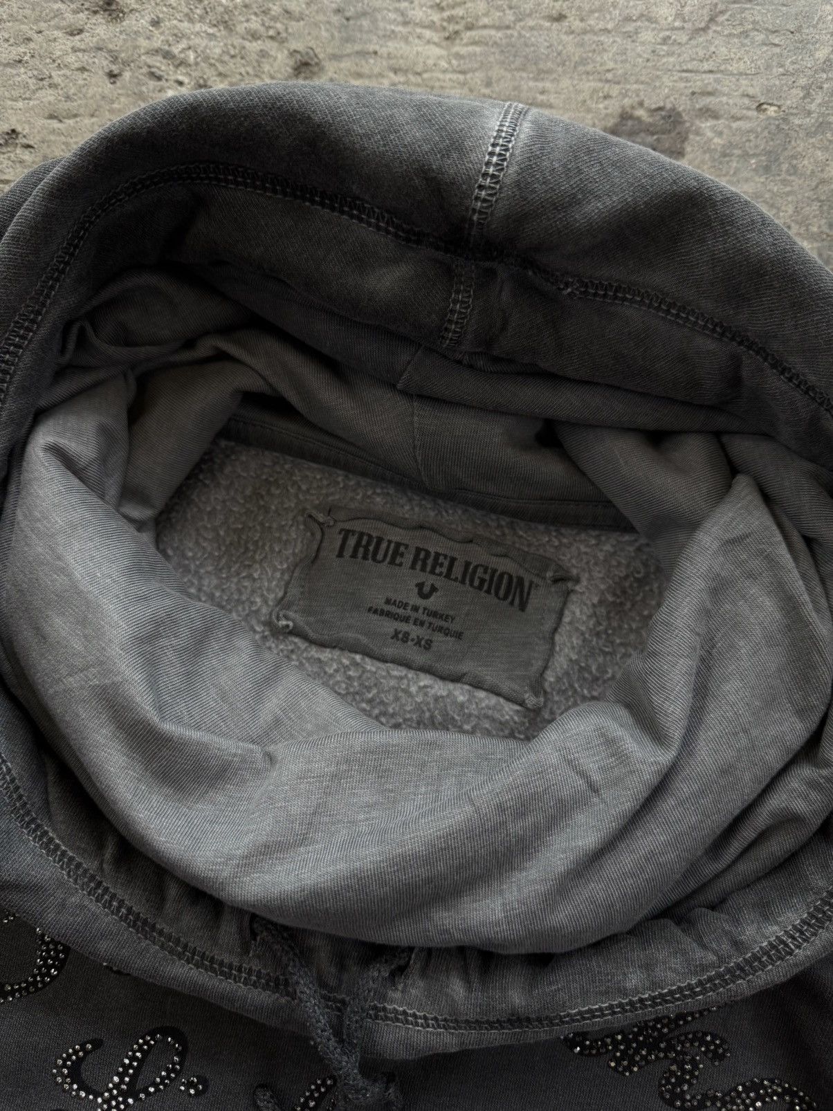 True Religion True Religion Rare Hoodie Washed Size US XS / EU 42 / 0 - 2 Thumbnail