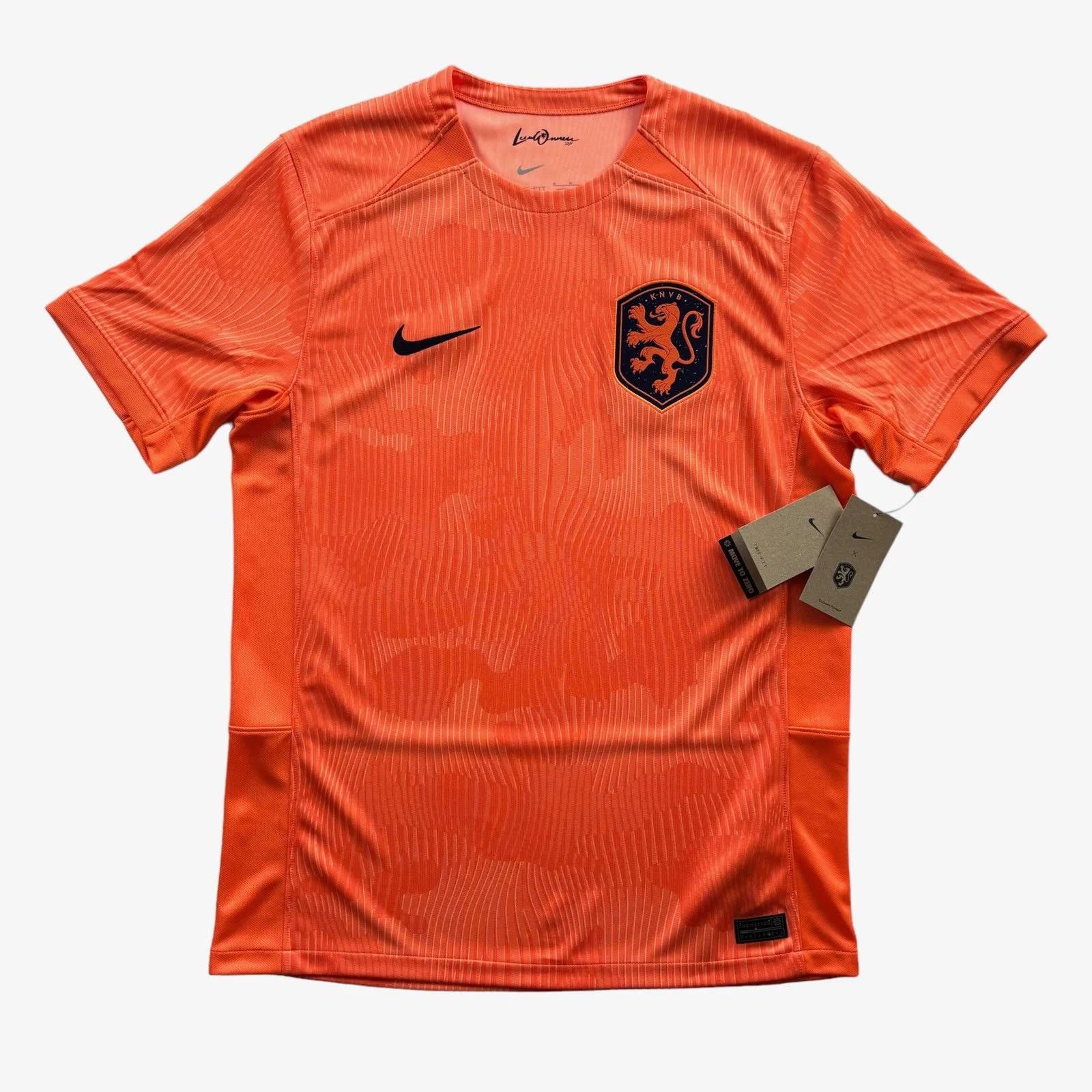 Nike NEW Netherlands 2023 Nike home football jersey size M Size US M / EU 48-50 / 2 - 1 Thumbnail